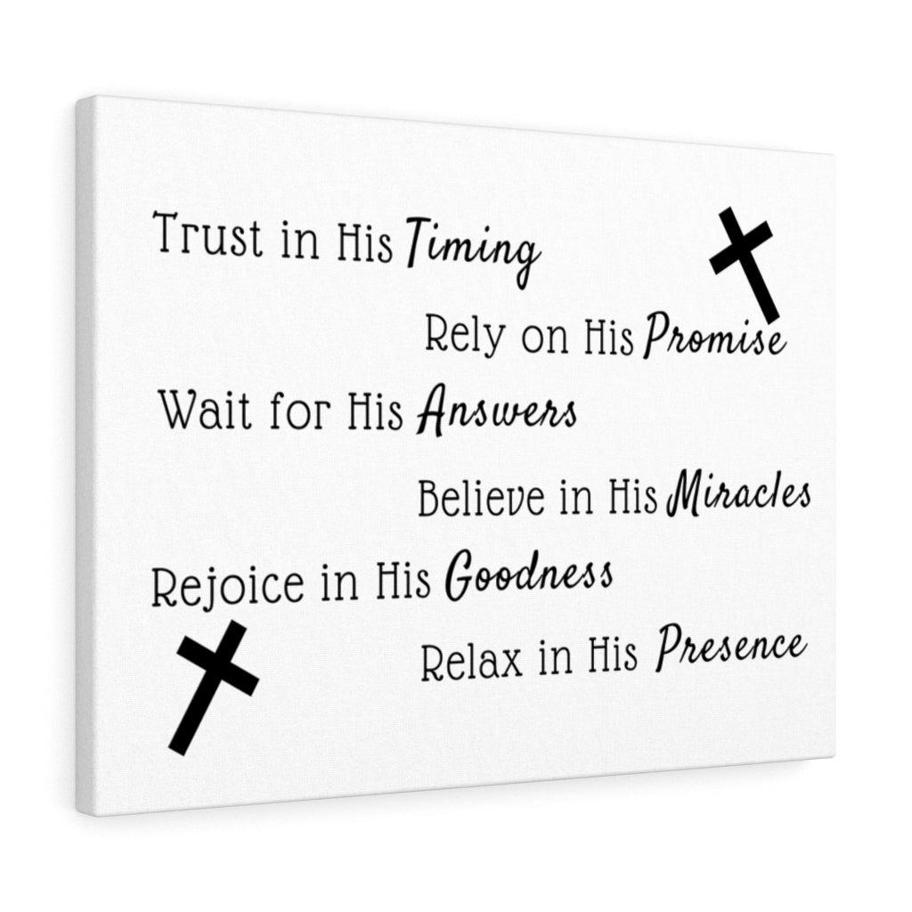 Scripture Walls Believe In His Miracles Bible Verse Canvas Christian Wall Art Ready to Hang Unframed-Express Your Love Gifts