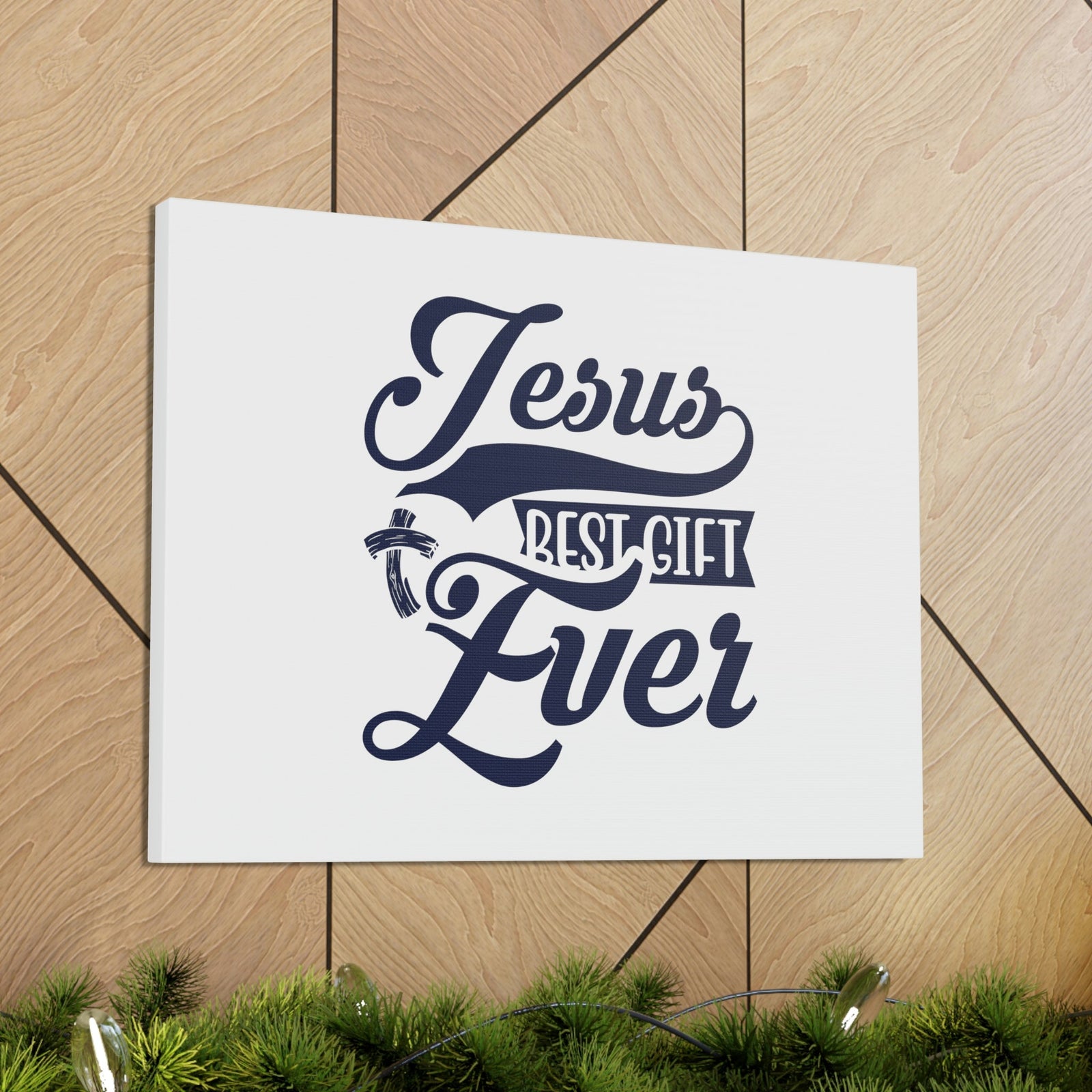 Scripture Walls Best Gift Ever Ephesians 2:8 Cross Christian Wall Art Bible Verse Print Ready to Hang Unframed-Express Your Love Gifts