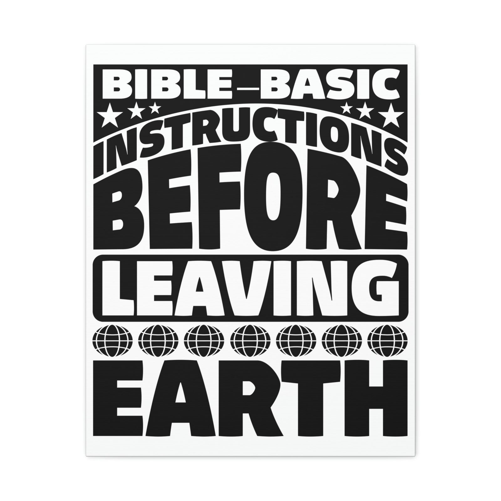 Scripture Walls Bible-Basic Instructions Hebrews 13:17 Christian Wall Art Bible Verse Print Ready to Hang Unframed-Express Your Love Gifts