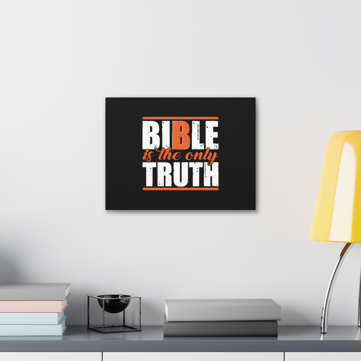 Scripture Walls Bible Is The Only Truth John 17:17 Christian Wall Art Bible Verse Print Ready to Hang Unframed-Express Your Love Gifts
