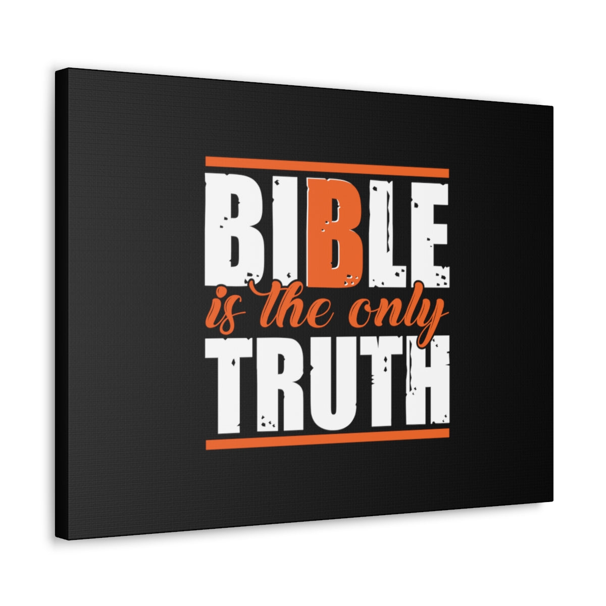 Scripture Walls Bible Is The Only Truth John 17:17 Christian Wall Art Bible Verse Print Ready to Hang Unframed-Express Your Love Gifts