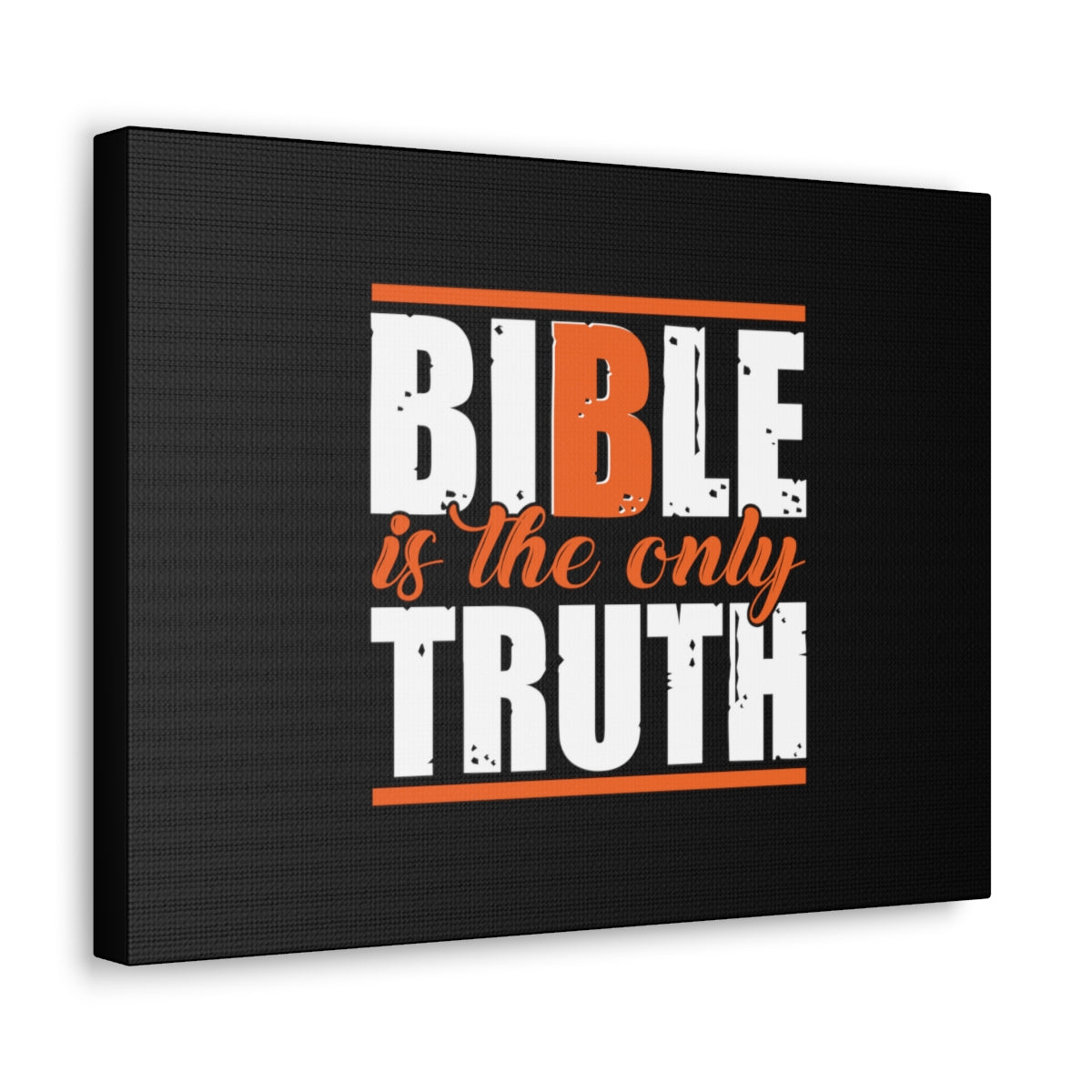 Scripture Walls Bible Is The Only Truth John 17:17 Christian Wall Art Bible Verse Print Ready to Hang Unframed-Express Your Love Gifts