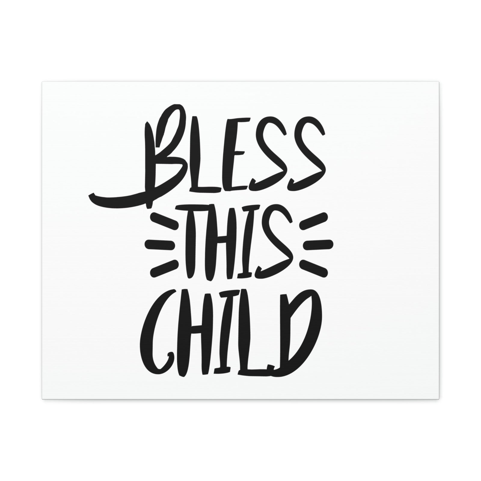 Scripture Walls Bless This Child Deuteronomy 7:13 Christian Wall Art Print Ready to Hang Unframed-Express Your Love Gifts