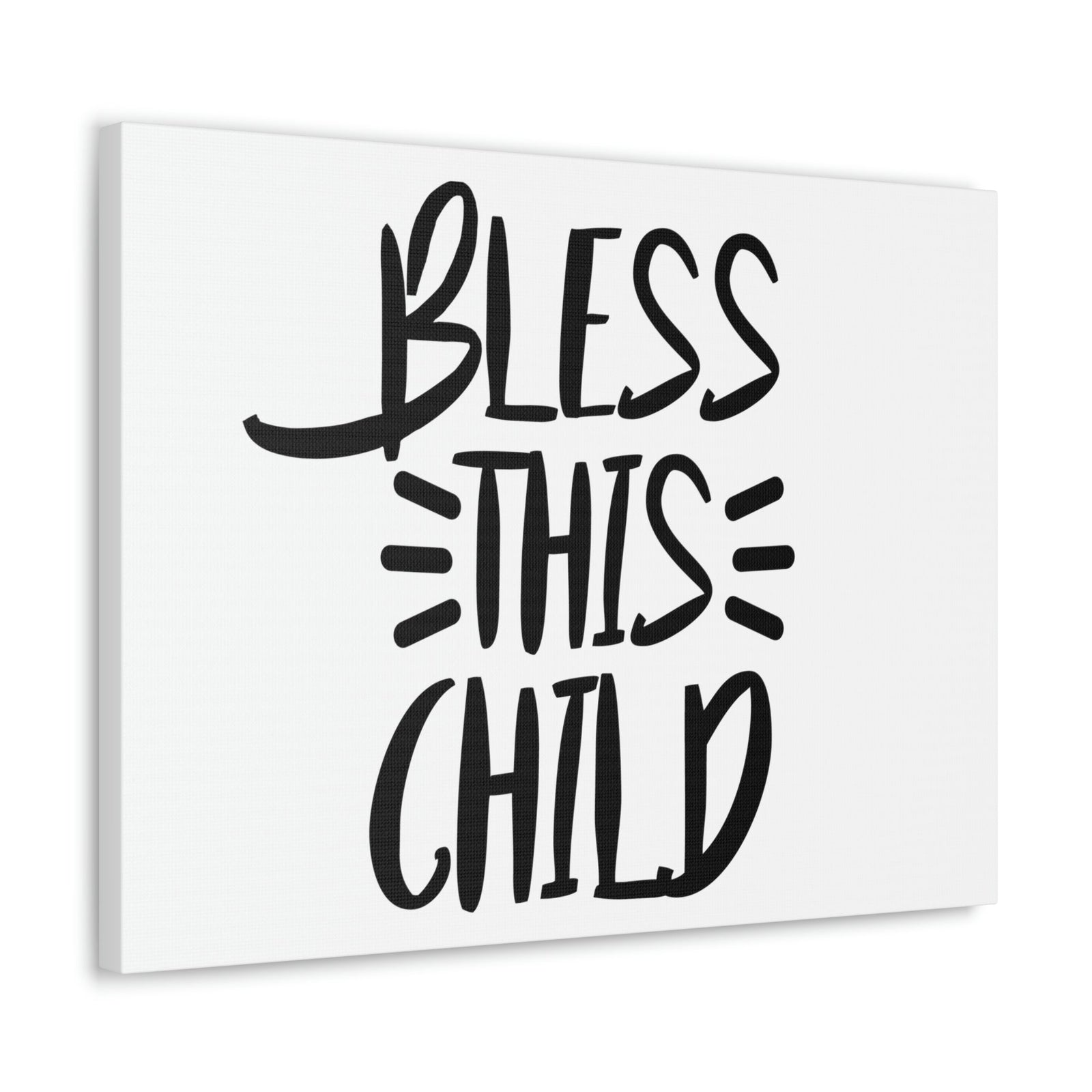 Scripture Walls Bless This Child Deuteronomy 7:13 Christian Wall Art Print Ready to Hang Unframed-Express Your Love Gifts