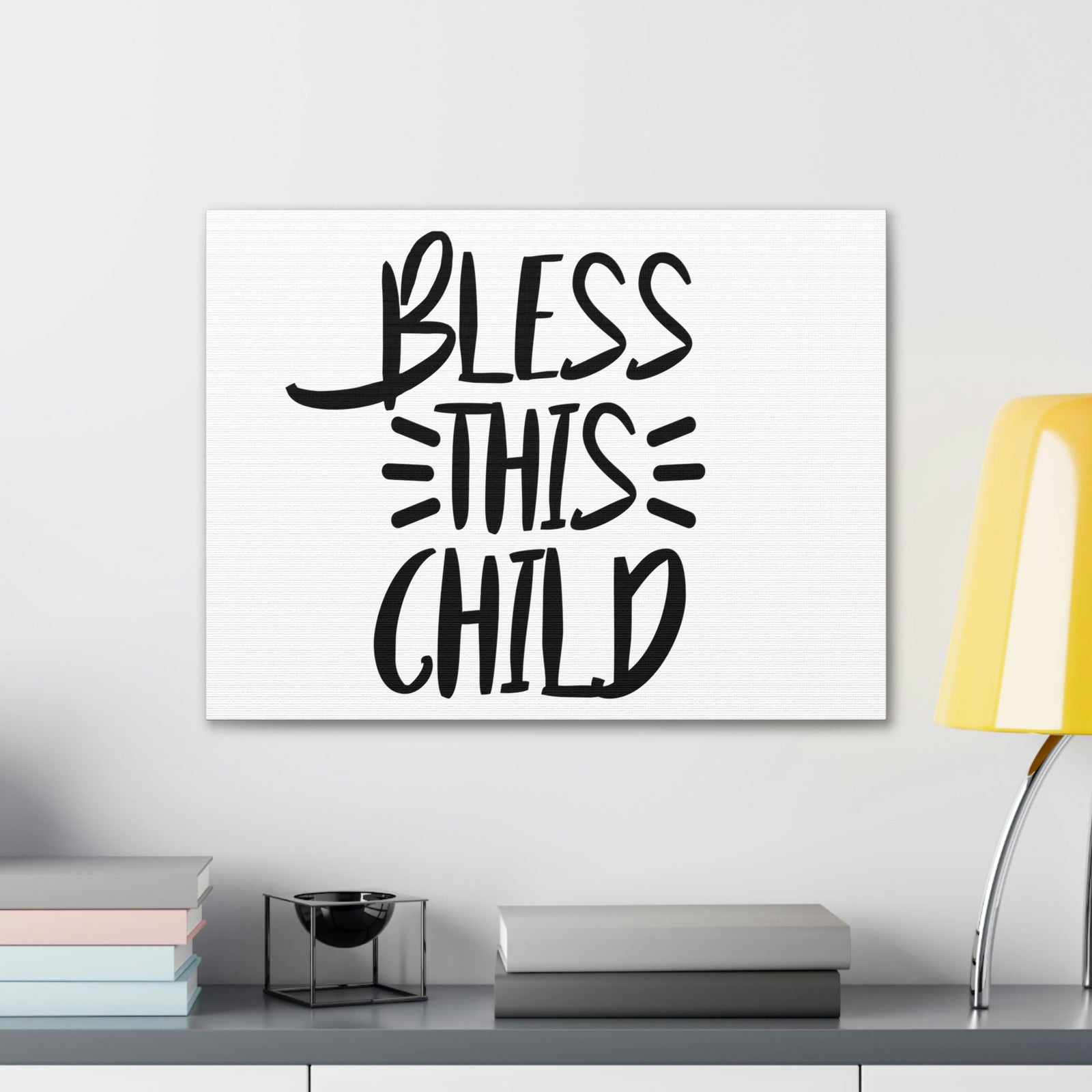 Scripture Walls Bless This Child Deuteronomy 7:13 Christian Wall Art Print Ready to Hang Unframed-Express Your Love Gifts