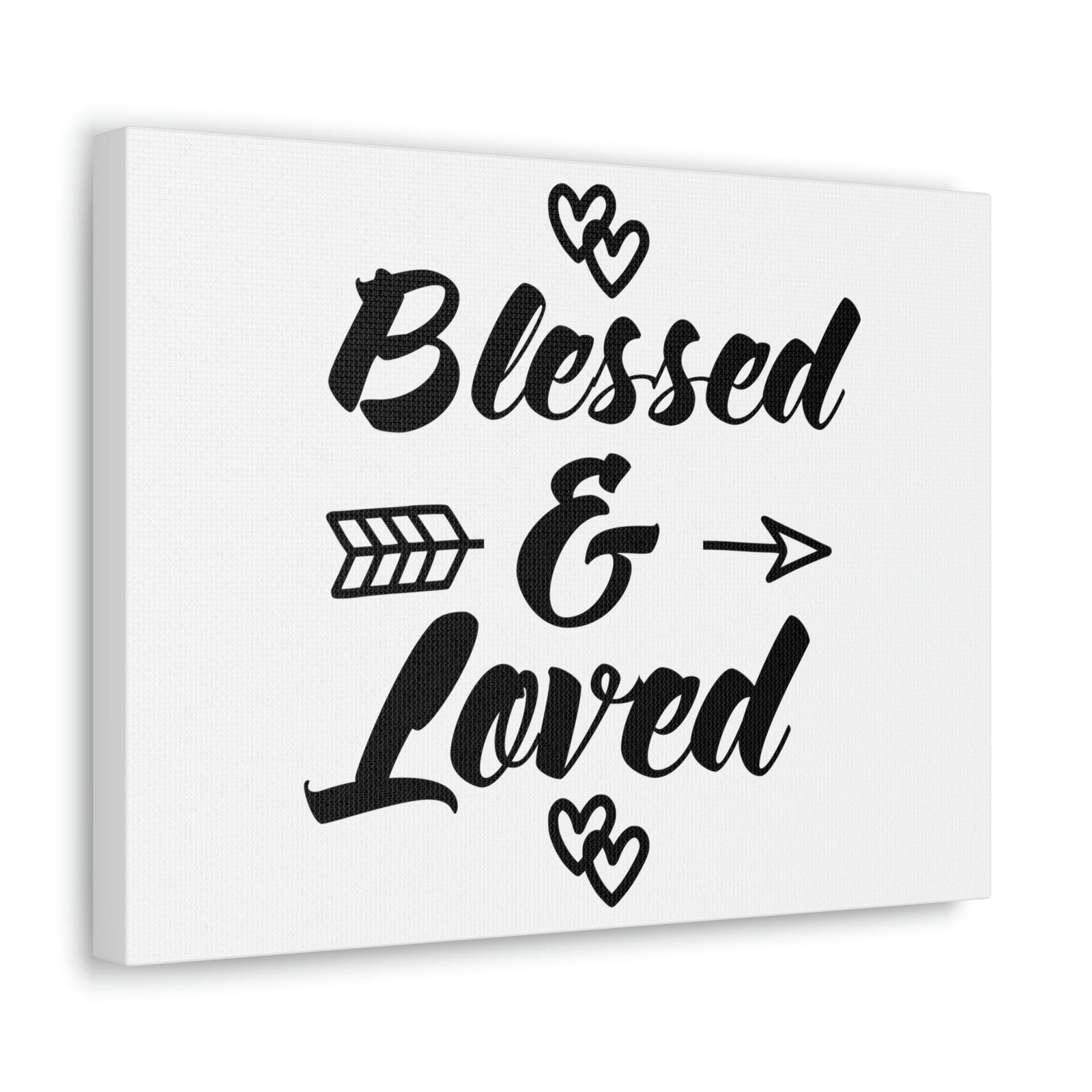 Scripture Walls Blessed & Loved Ephesians 1:3 Christian Wall Art Print Ready to Hang Unframed-Express Your Love Gifts