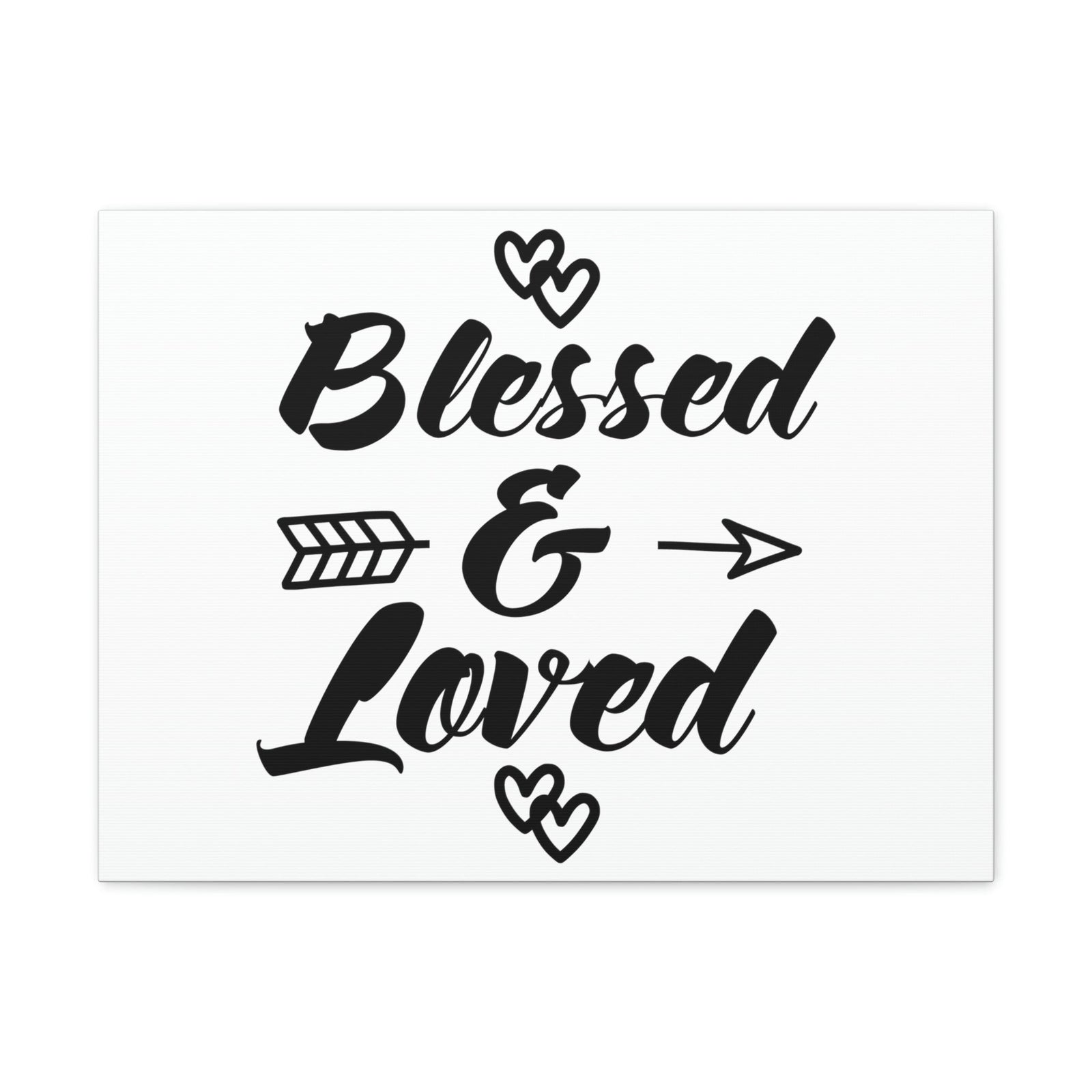 Scripture Walls Blessed & Loved Ephesians 1:3 Christian Wall Art Print Ready to Hang Unframed-Express Your Love Gifts
