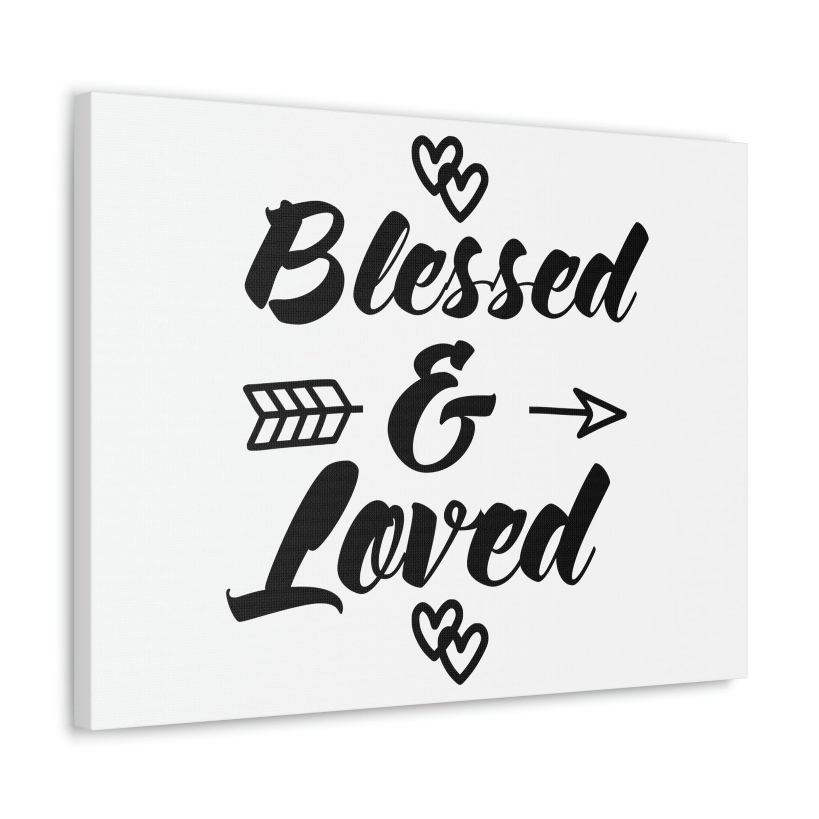 Scripture Walls Blessed & Loved Ephesians 1:3 Christian Wall Art Print Ready to Hang Unframed-Express Your Love Gifts
