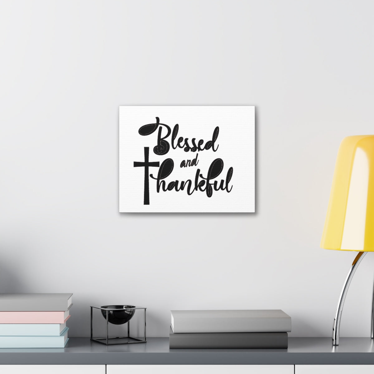 Scripture Walls Blessed And Thankful Isaiah 12:4-5 Christian Wall Art Print Ready to Hang Unframed-Express Your Love Gifts