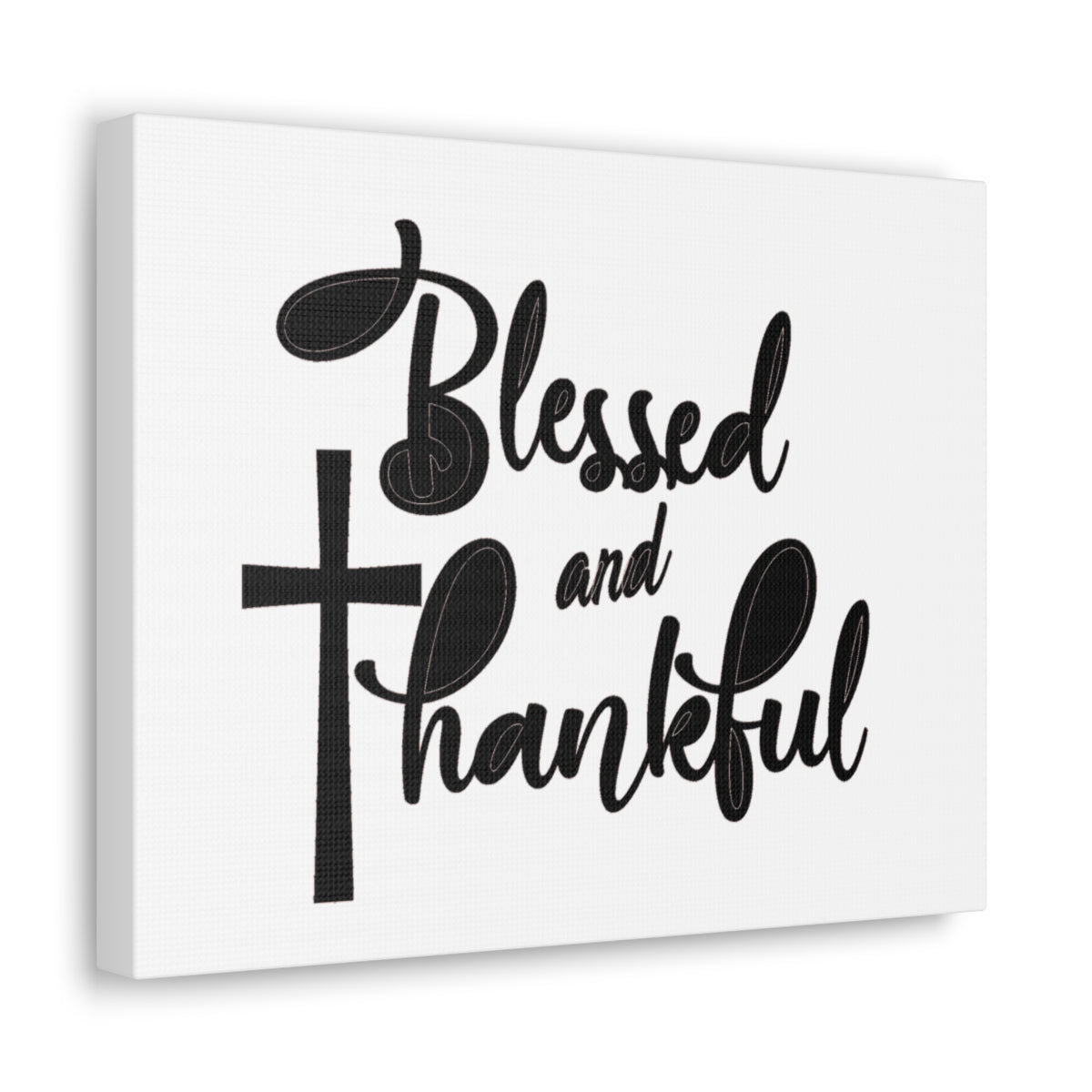 Scripture Walls Blessed And Thankful Isaiah 12:4-5 Christian Wall Art Print Ready to Hang Unframed-Express Your Love Gifts