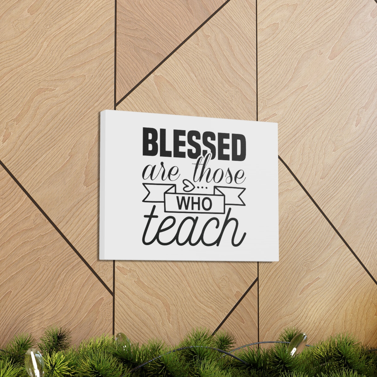 Scripture Walls Blessed Are Those Luke 11:28 NCV Christian Wall Art Bible Verse Print Ready to Hang Unframed-Express Your Love Gifts