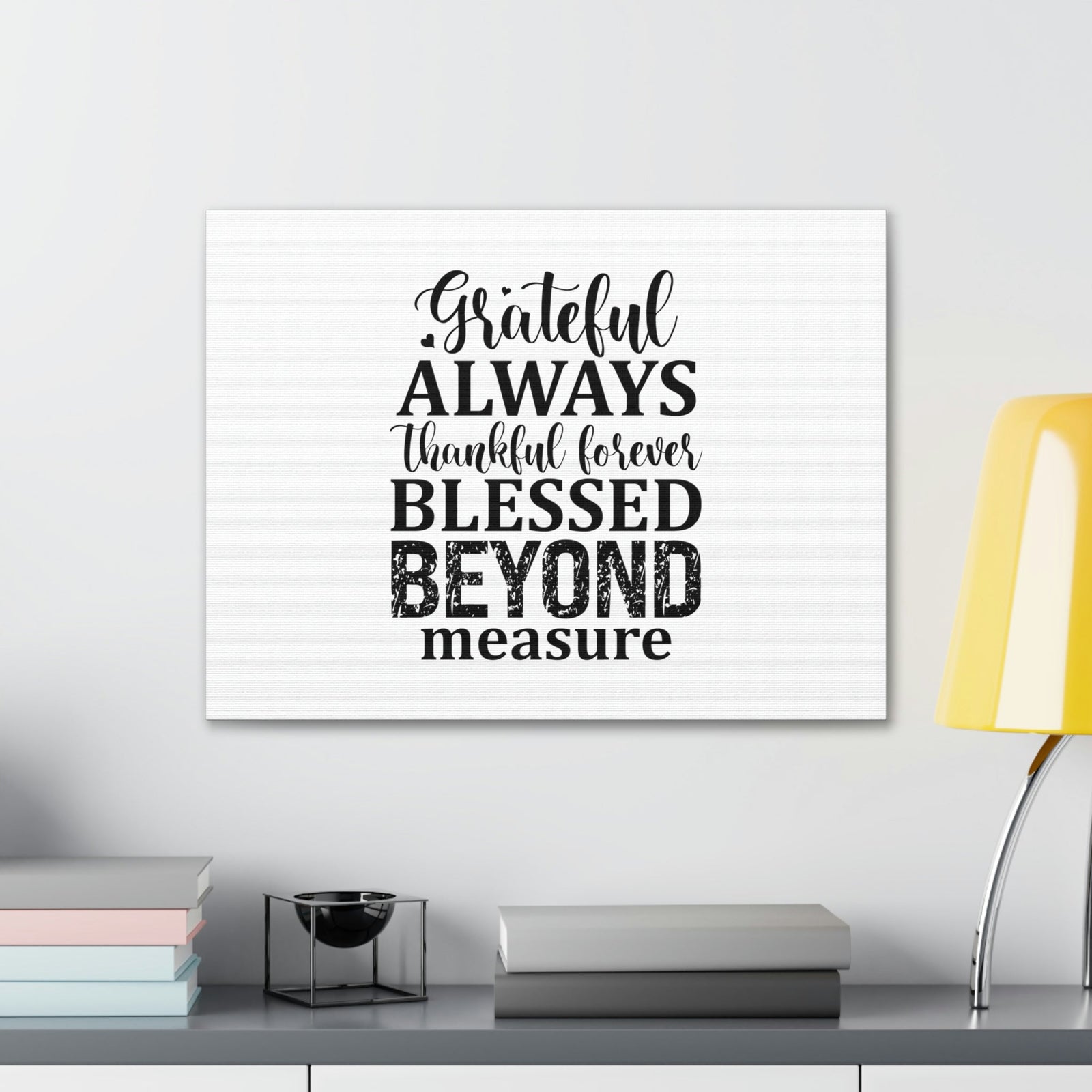 Scripture Walls Blessed Beyond Measure Ephesians 3:20-21 Christian Wall Art Bible Verse Print Ready to Hang Unframed-Express Your Love Gifts