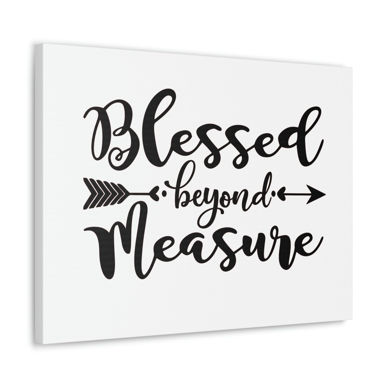 Scripture Walls Blessed Beyond Measure Ephesians 3:20 Christian Wall Art Print Ready to Hang Unframed-Express Your Love Gifts