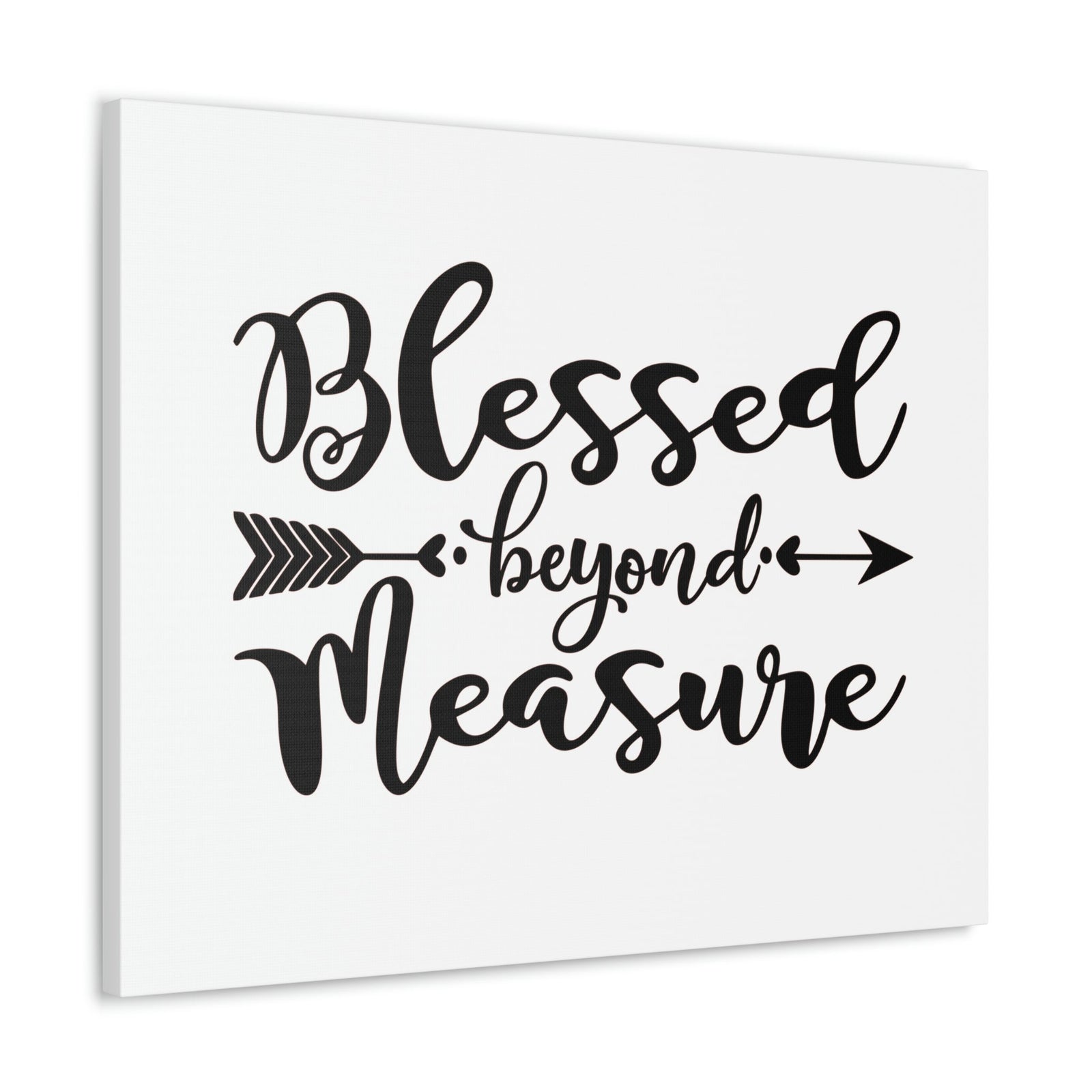 Scripture Walls Blessed Beyond Measure Ephesians 3:20 Christian Wall Art Print Ready to Hang Unframed-Express Your Love Gifts