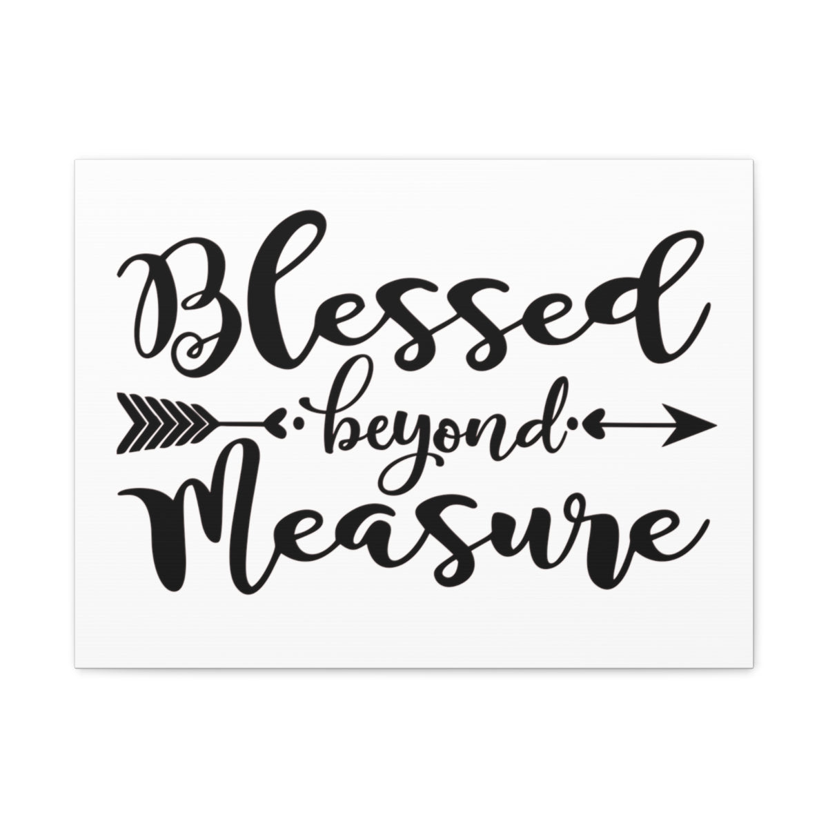 Scripture Walls Blessed Beyond Measure Psalm 31:19 Christian Wall Art Print Ready to Hang Unframed-Express Your Love Gifts