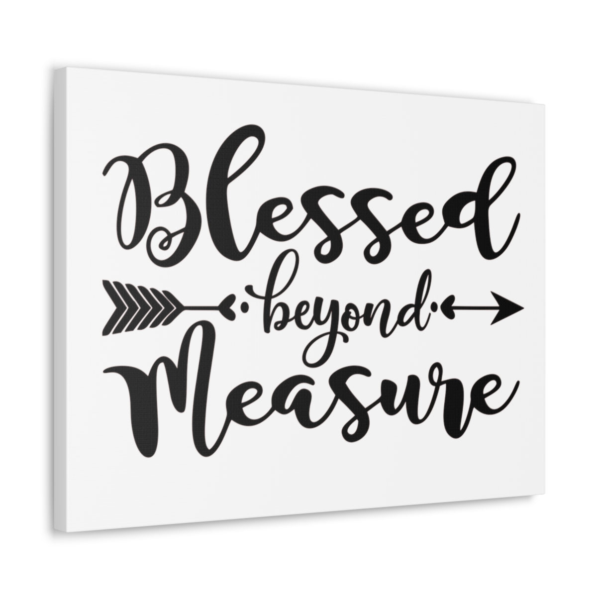 Scripture Walls Blessed Beyond Measure Psalm 31:19 Christian Wall Art Print Ready to Hang Unframed-Express Your Love Gifts