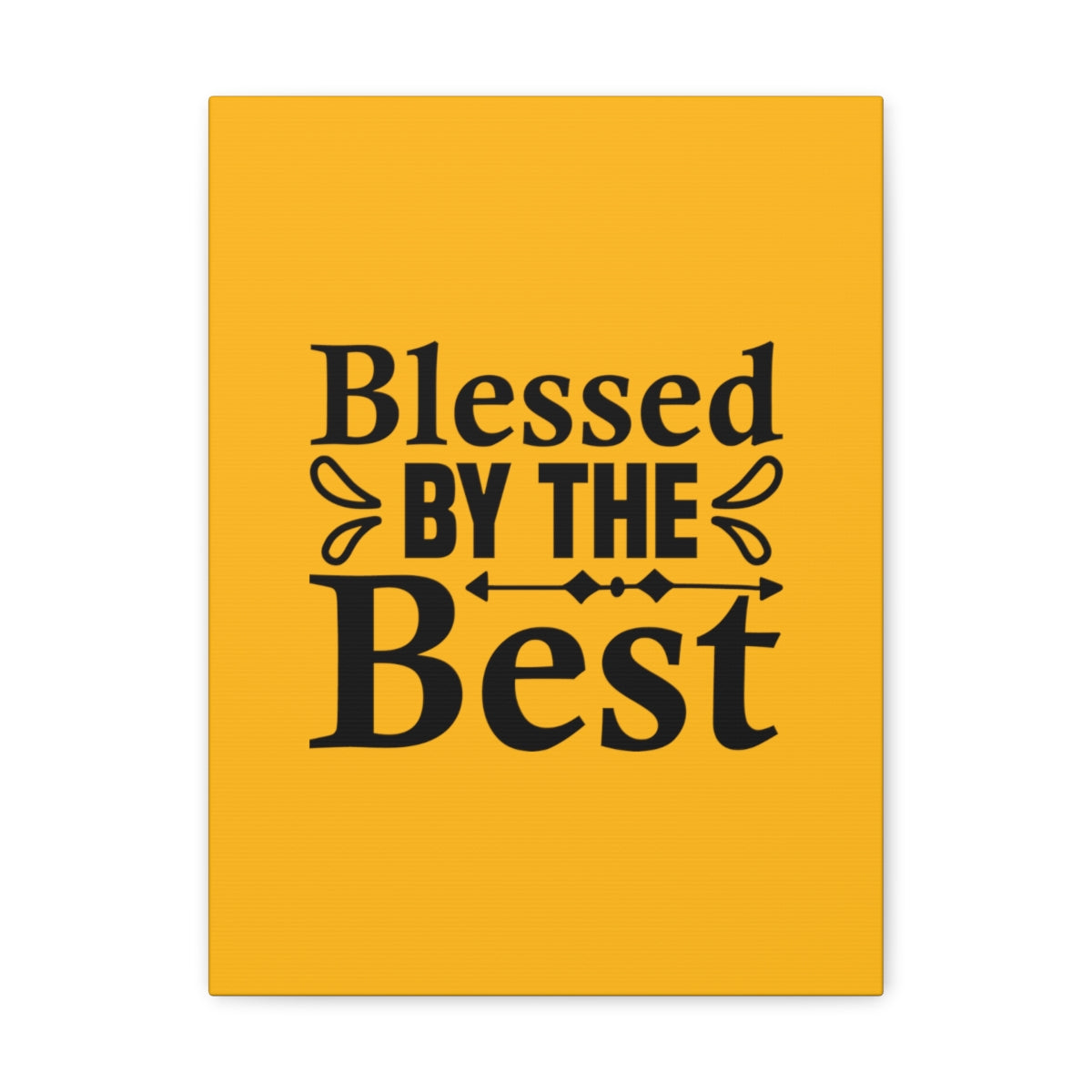 Scripture Walls Blessed By The Best Orange Philippians 4:19 Bible Canvas Christian Wall Art Ready to Hang Unframed-Express Your Love Gifts