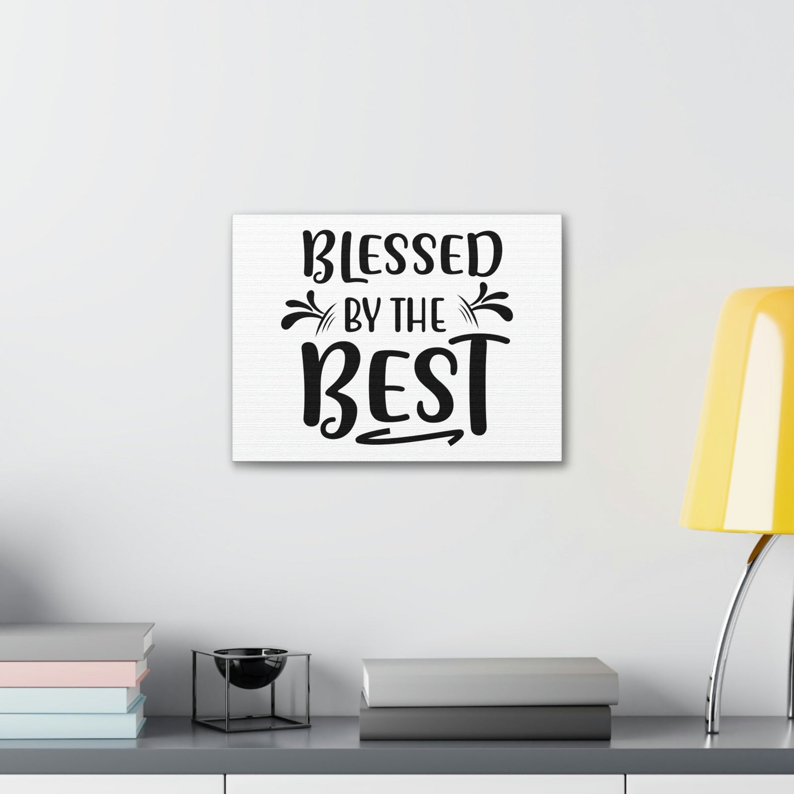 Scripture Walls Blessed By The Best Psalm 106:1 Christian Wall Art Print Ready to Hang Unframed-Express Your Love Gifts