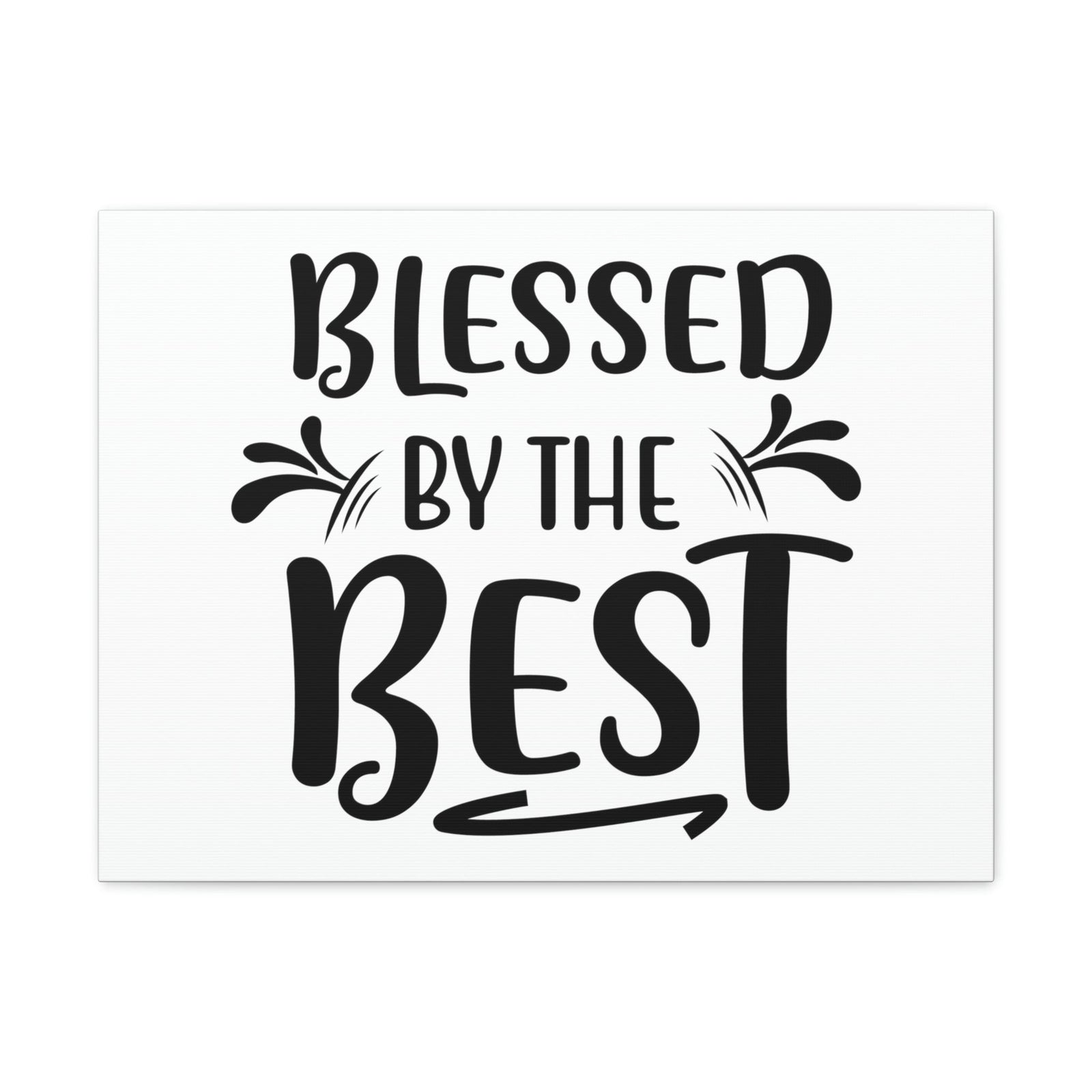 Scripture Walls Blessed By The Best Psalm 106:1 Christian Wall Art Print Ready to Hang Unframed-Express Your Love Gifts
