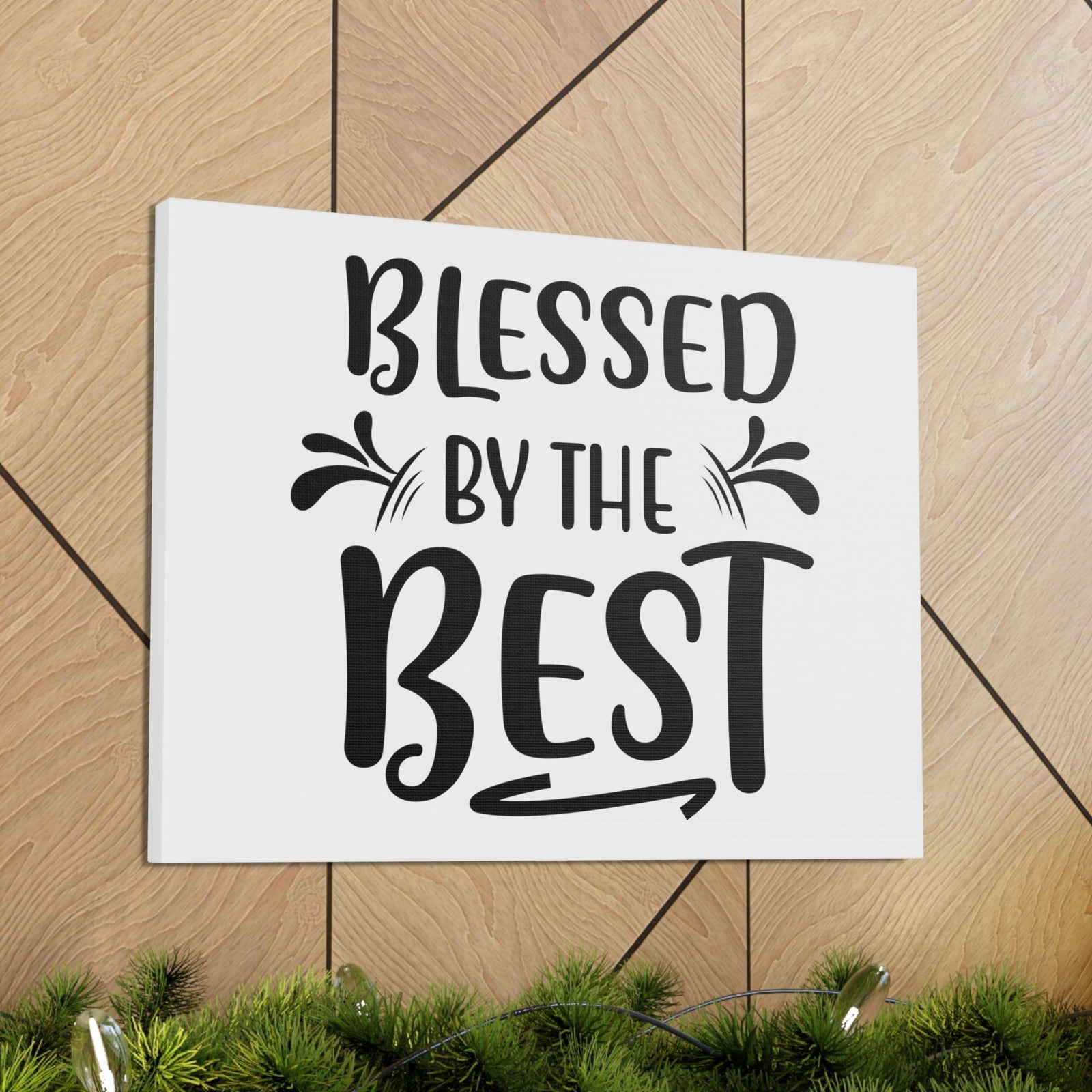 Scripture Walls Blessed By The Best Psalm 106:1 Christian Wall Art Print Ready to Hang Unframed-Express Your Love Gifts