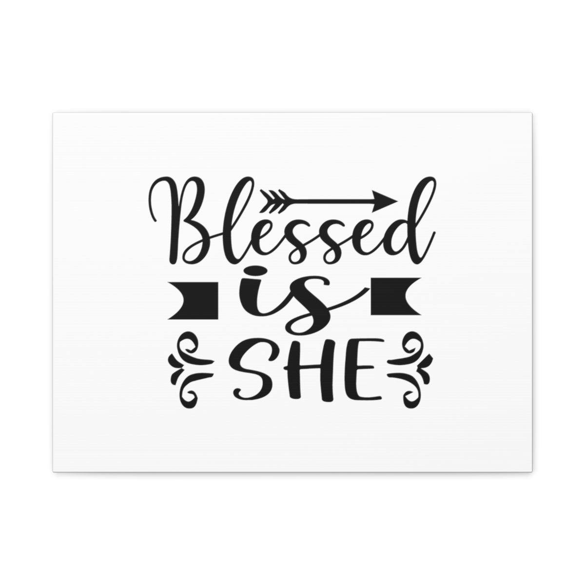 Scripture Walls Blessed Is She John 1:16 Christian Wall Art Bible Verse Print Ready to Hang Unframed-Express Your Love Gifts