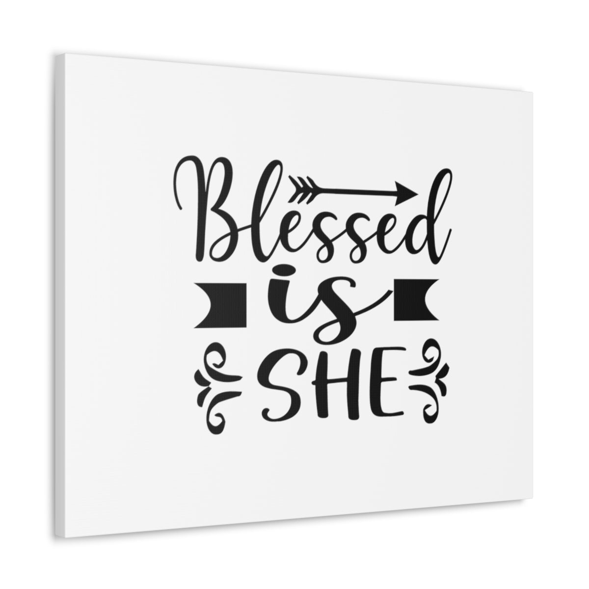 Scripture Walls Blessed Is She John 1:16 Christian Wall Art Bible Verse Print Ready to Hang Unframed-Express Your Love Gifts