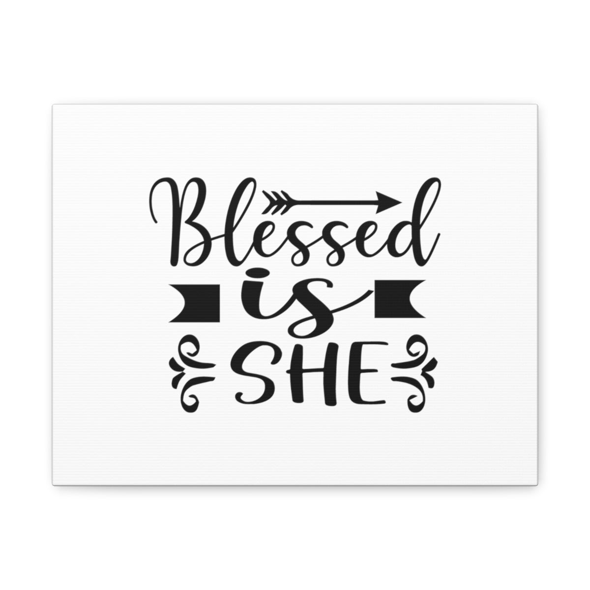 Scripture Walls Blessed Is She John 1:16 Christian Wall Art Bible Verse Print Ready to Hang Unframed-Express Your Love Gifts