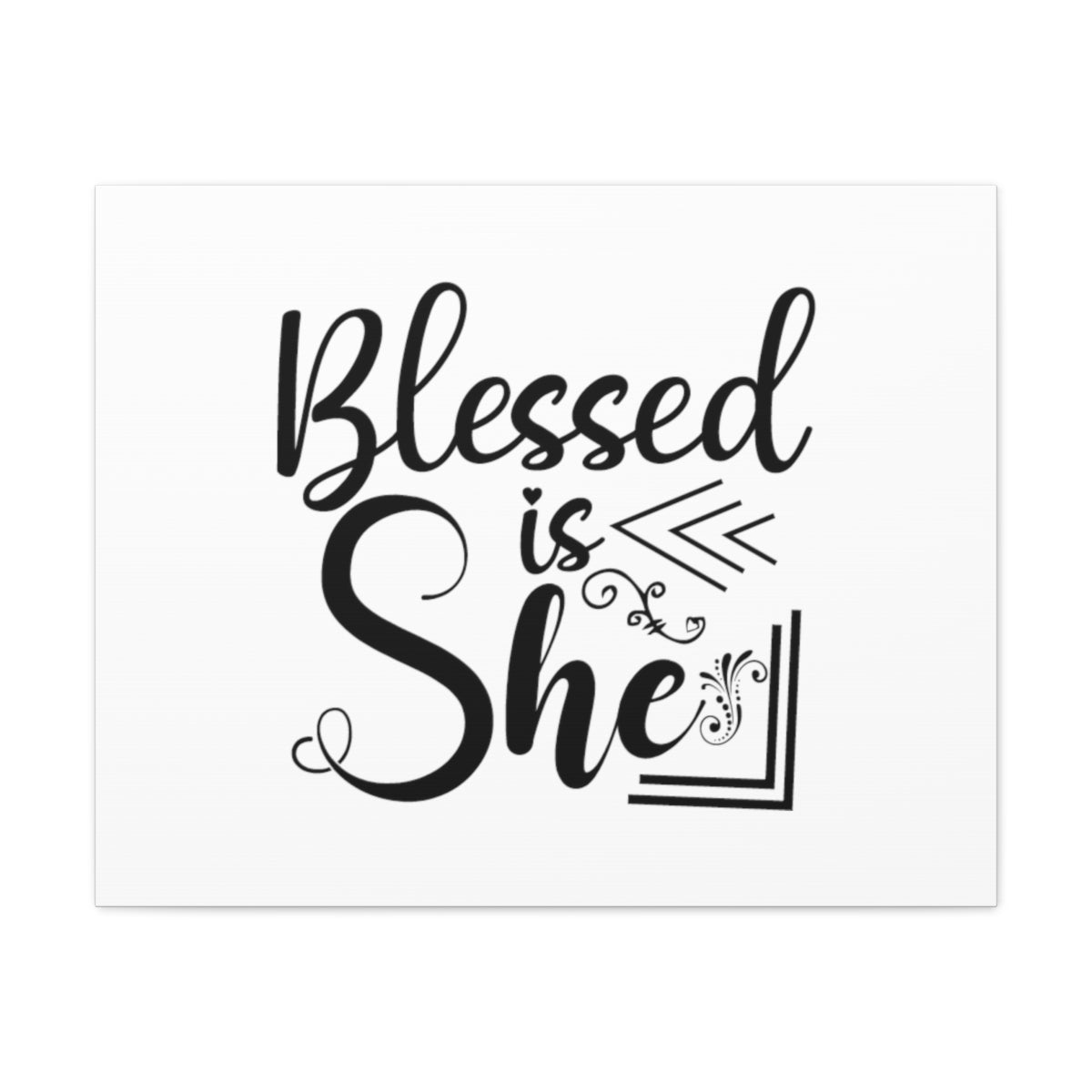 Scripture Walls Blessed Is She Nehemiah 9:5b Christian Wall Art Bible Verse Print Ready to Hang Unframed-Express Your Love Gifts