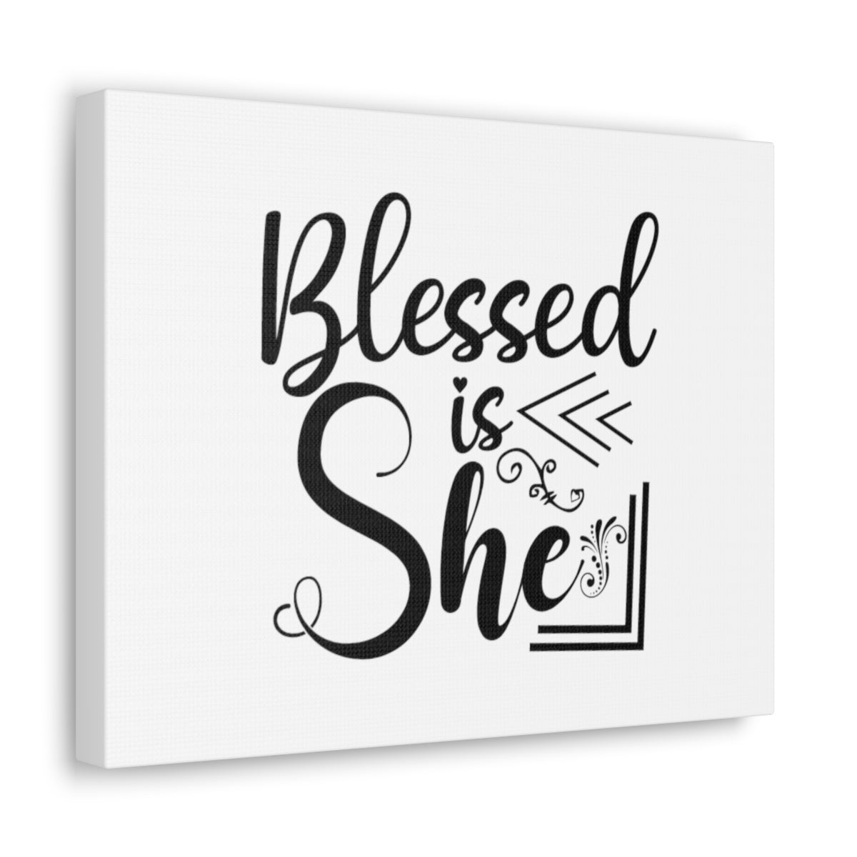 Scripture Walls Blessed Is She Nehemiah 9:5b Christian Wall Art Bible Verse Print Ready to Hang Unframed-Express Your Love Gifts