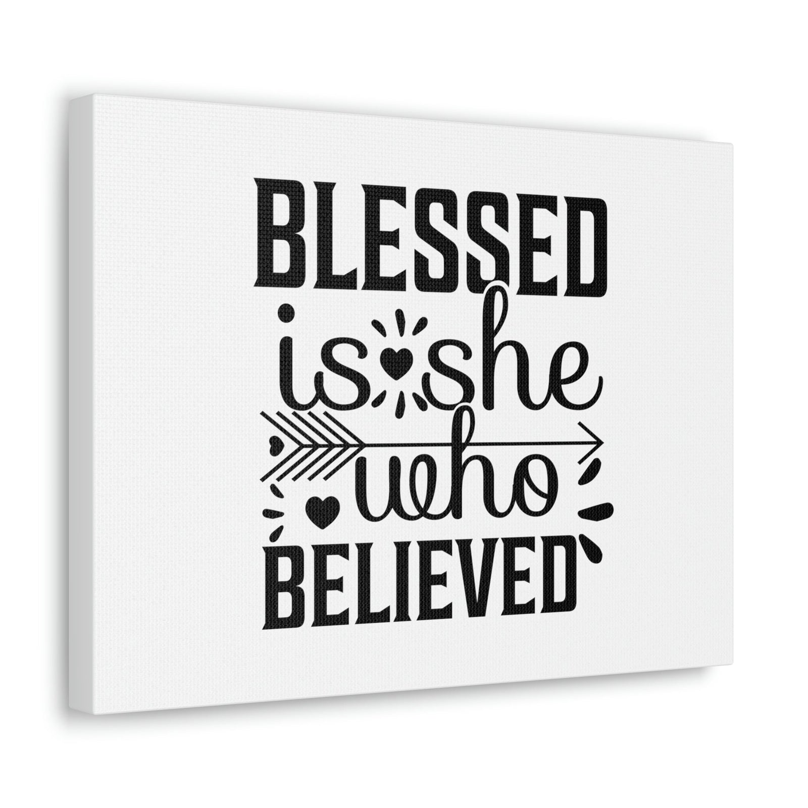 Scripture Walls Blessed Is She Who Believed John 20:29 Christian Wall Art Bible Verse Print Ready to Hang Unframed-Express Your Love Gifts