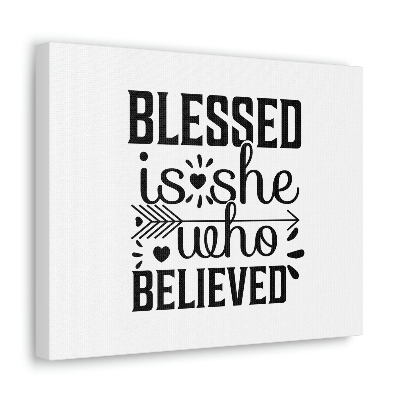 Scripture Walls Blessed Is She Who Believed John 20:29 Christian Wall Art Bible Verse Print Ready to Hang Unframed-Express Your Love Gifts
