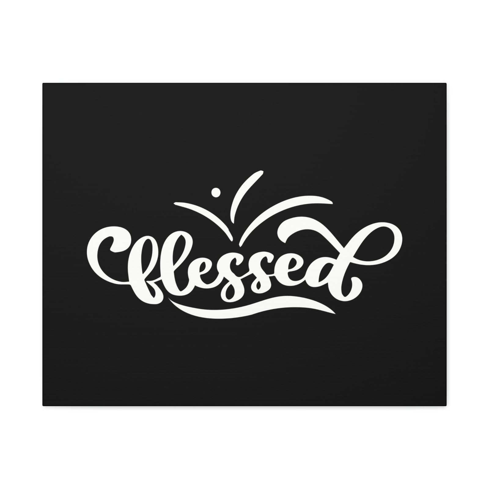 Scripture Walls Blessed Jeremiah 17:7 Splash Dot Christian Wall Art Bible Verse Print Ready to Hang Unframed-Express Your Love Gifts