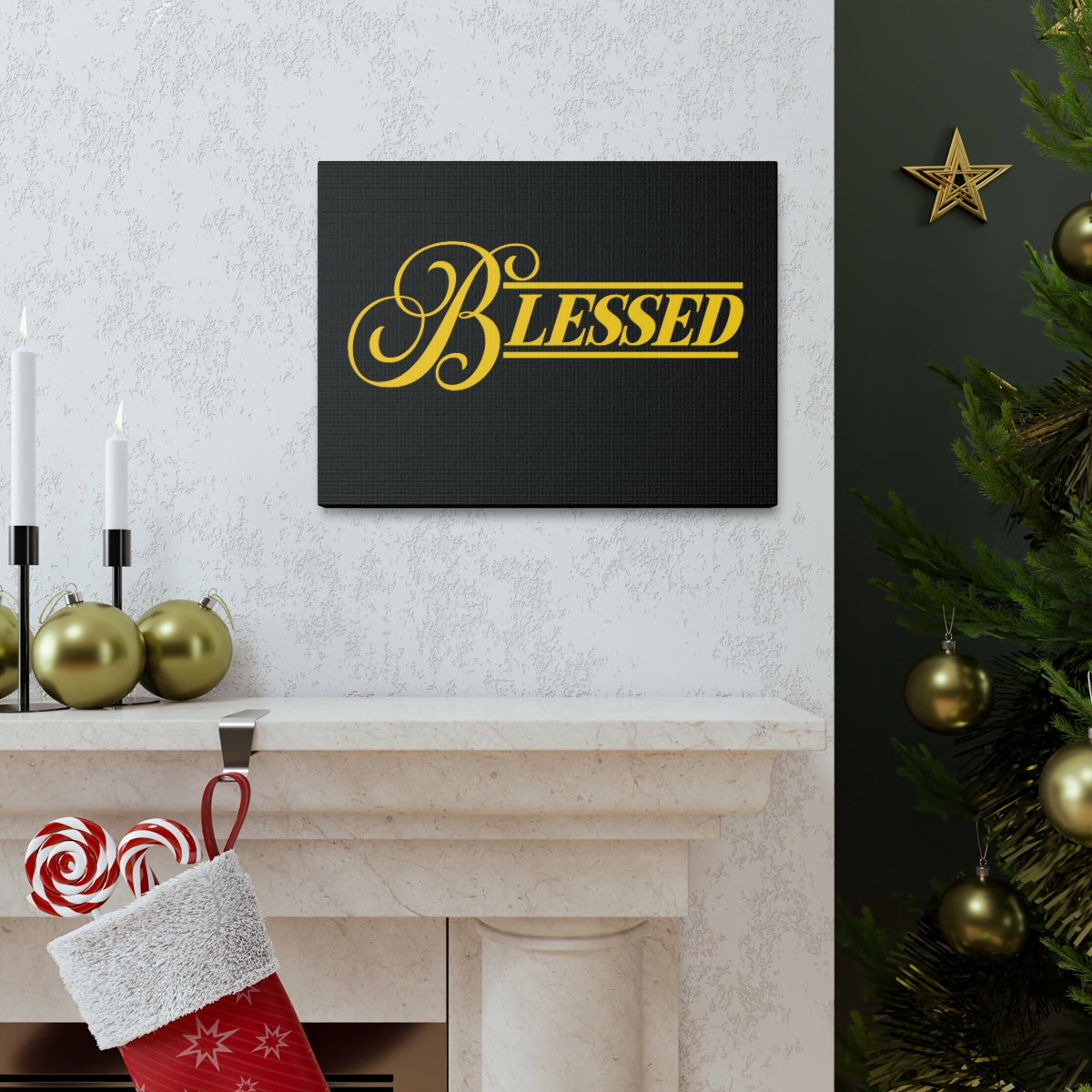 Scripture Walls Blessed Philippians 4:19 Christian Wall Art Print Ready to Hang Unframed-Express Your Love Gifts