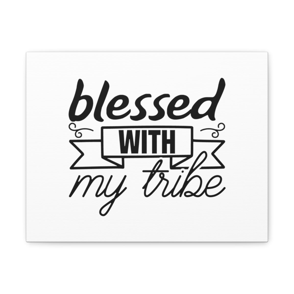 Scripture Walls Blessed With Banner Numbers 26:55 Christian Wall Art Bible Verse Print Ready to Hang Unframed-Express Your Love Gifts