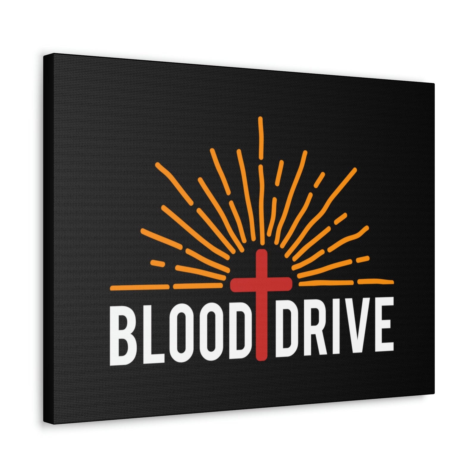 Scripture Walls Blood Drive Hebrews 9:22 Red Cross Christian Wall Art Bible Verse Print Ready to Hang Unframed-Express Your Love Gifts