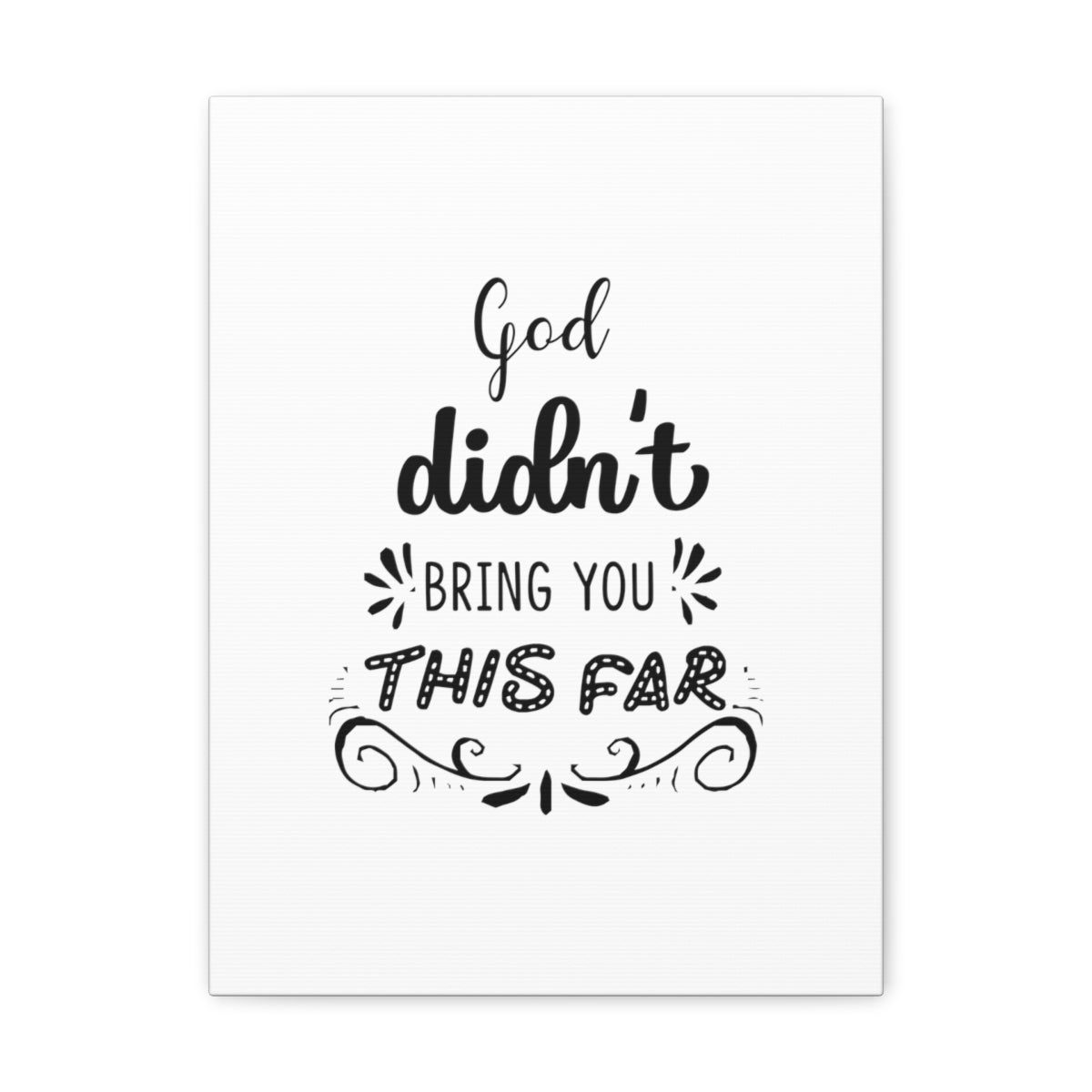 Scripture Walls Bring You This Far Philippians 1:6 Christian Wall Art Bible Verse Print Ready to Hang Unframed-Express Your Love Gifts