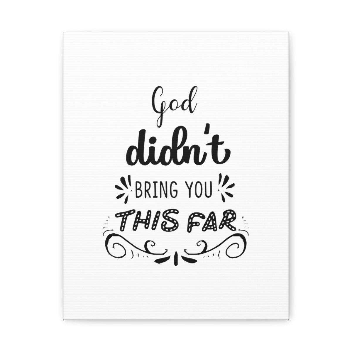 Scripture Walls Bring You This Far Philippians 1:6 Christian Wall Art Bible Verse Print Ready to Hang Unframed-Express Your Love Gifts