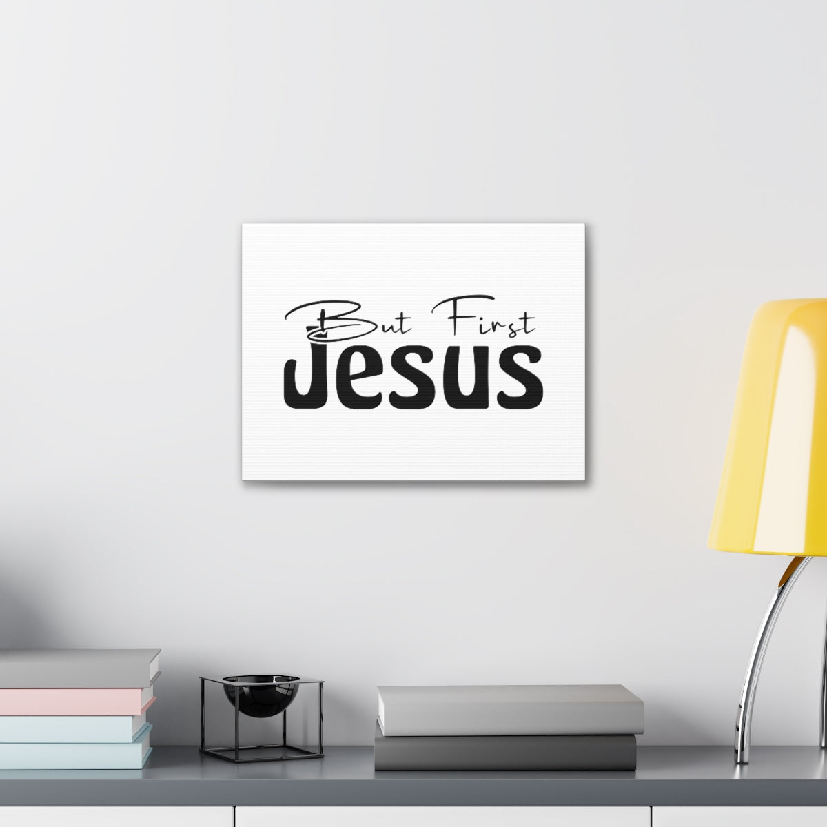 Scripture Walls But First Jesus Matthew 6:33 Christian Wall Art Bible Verse Print Ready to Hang Unframed-Express Your Love Gifts