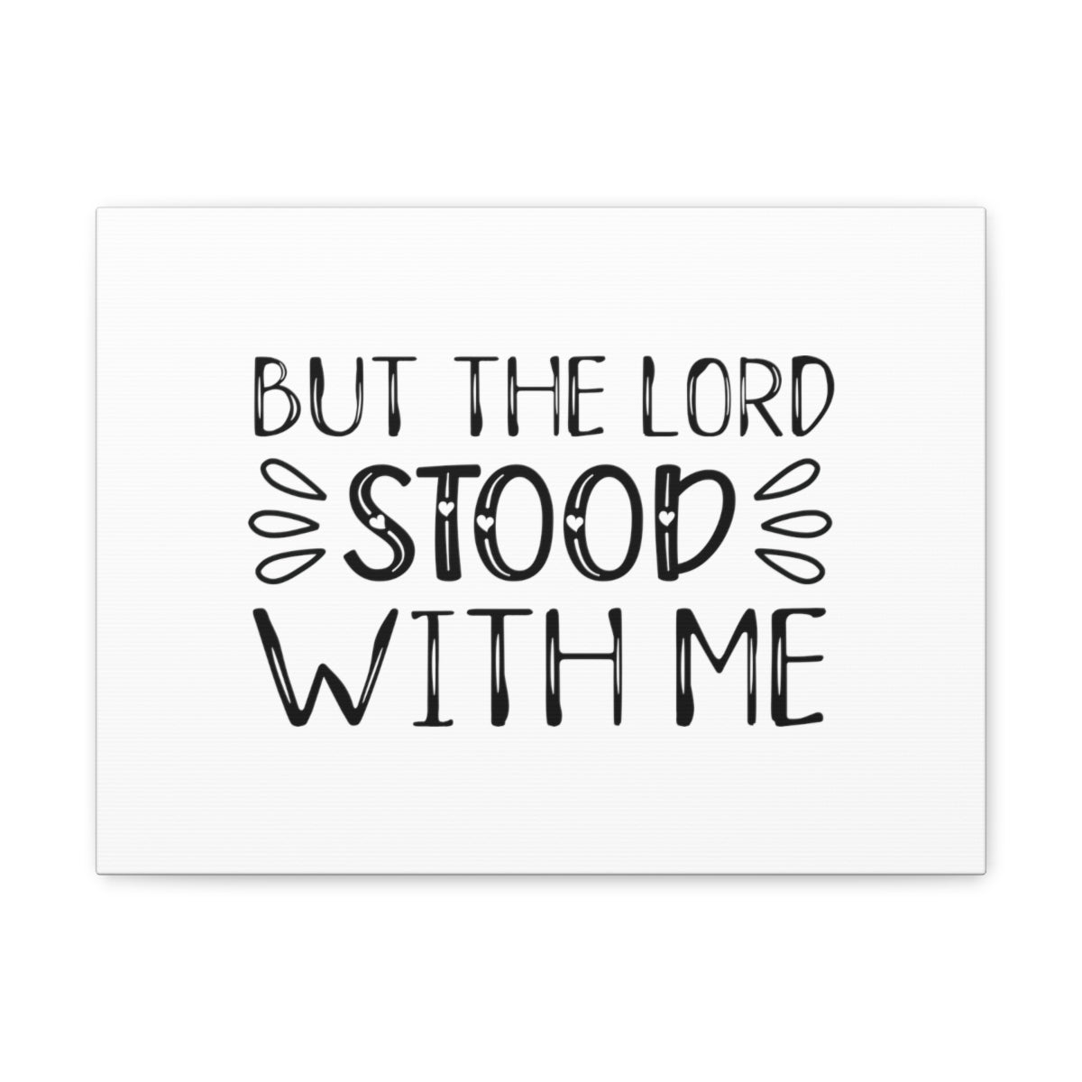 Scripture Walls But The Lord Stood With Me 2 Timothy 4:17 Christian Wall Art Bible Verse Print Ready to Hang Unframed-Express Your Love Gifts