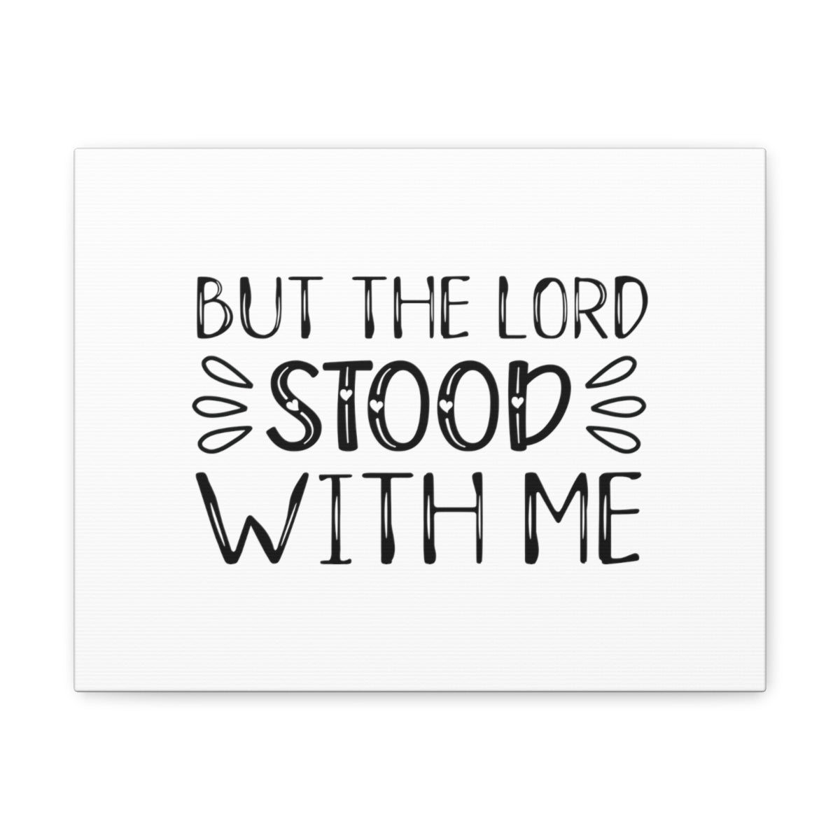 Scripture Walls But The Lord Stood With Me 2 Timothy 4:17 Christian Wall Art Bible Verse Print Ready to Hang Unframed-Express Your Love Gifts