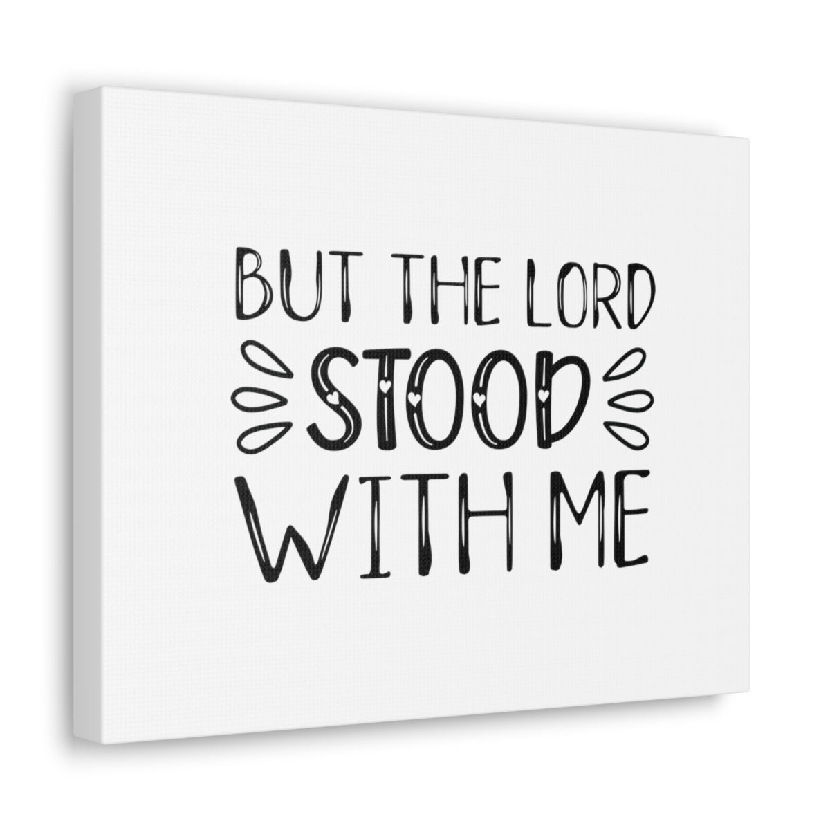 Scripture Walls But The Lord Stood With Me 2 Timothy 4:17 Christian Wall Art Bible Verse Print Ready to Hang Unframed-Express Your Love Gifts