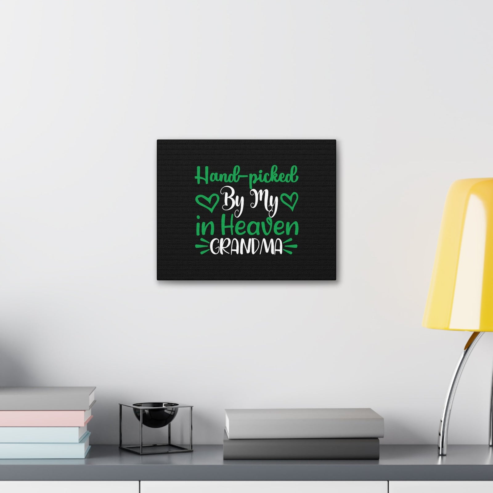 Scripture Walls By My In Heaven Grandma Matthew 22:14 Black Christian Wall Art Bible Verse Print Ready to Hang Unframed-Express Your Love Gifts