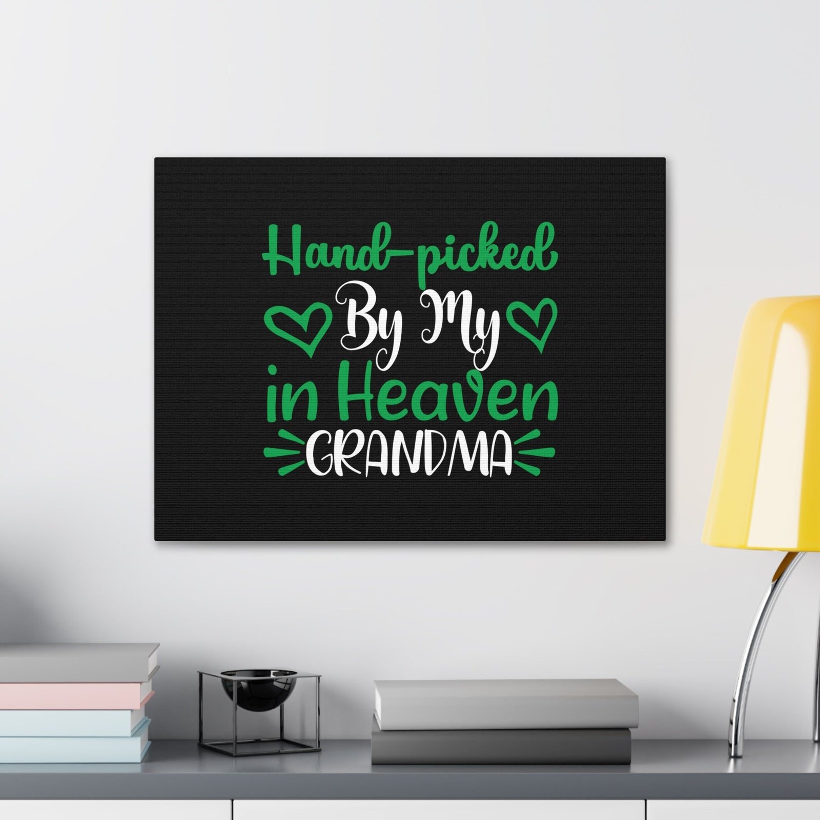 Scripture Walls By My In Heaven Grandma Matthew 22:14 Black Christian Wall Art Bible Verse Print Ready to Hang Unframed-Express Your Love Gifts