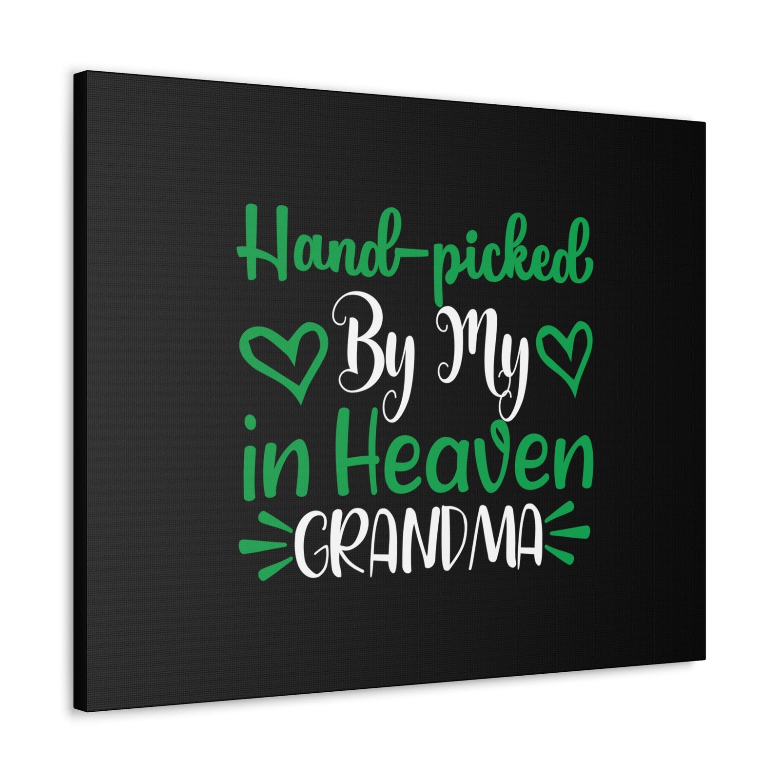 Scripture Walls By My In Heaven Grandma Matthew 22:14 Black Christian Wall Art Bible Verse Print Ready to Hang Unframed-Express Your Love Gifts