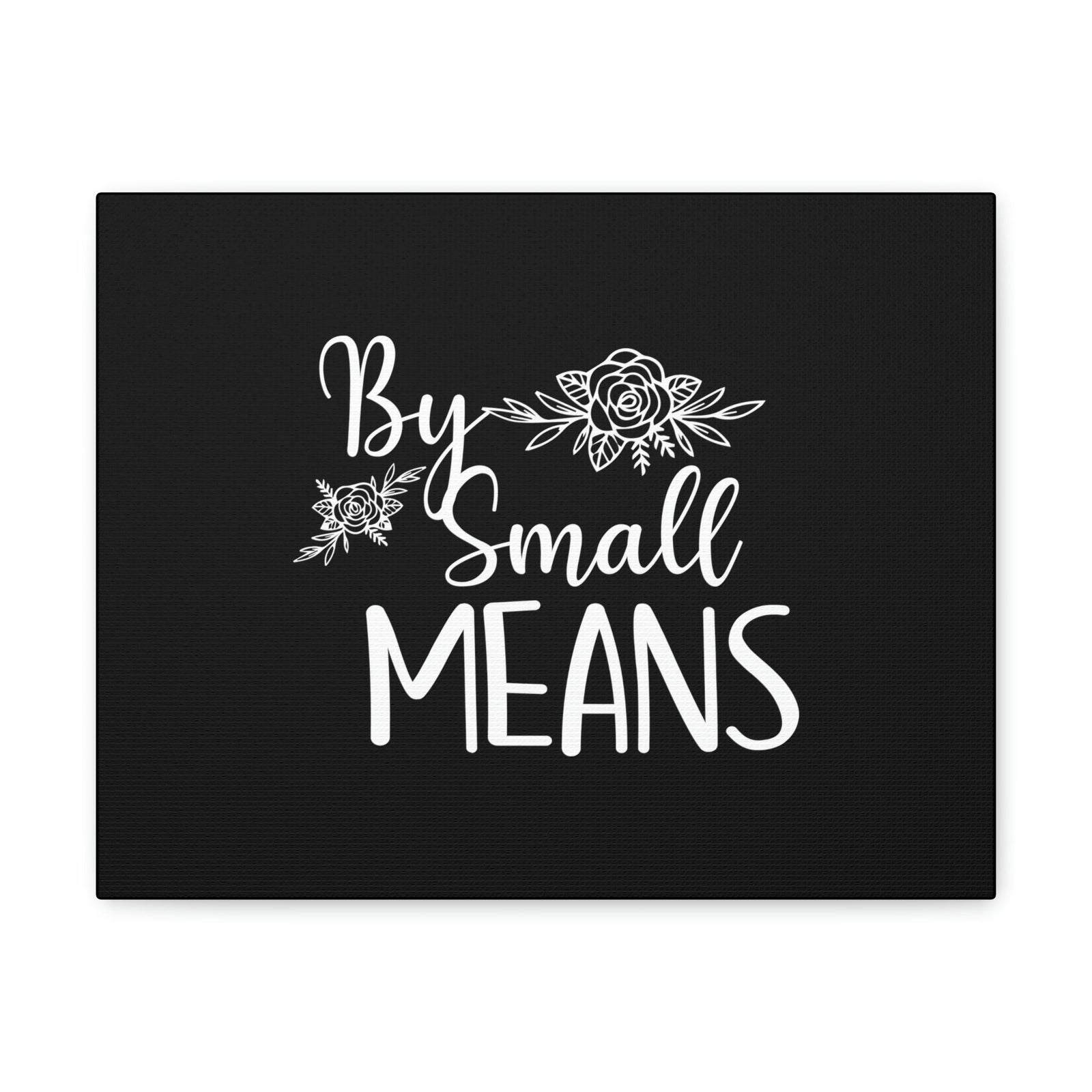 Scripture Walls By Small Means Luke 16:10 Flower Christian Wall Art Bible Verse Print Ready to Hang Unframed-Express Your Love Gifts