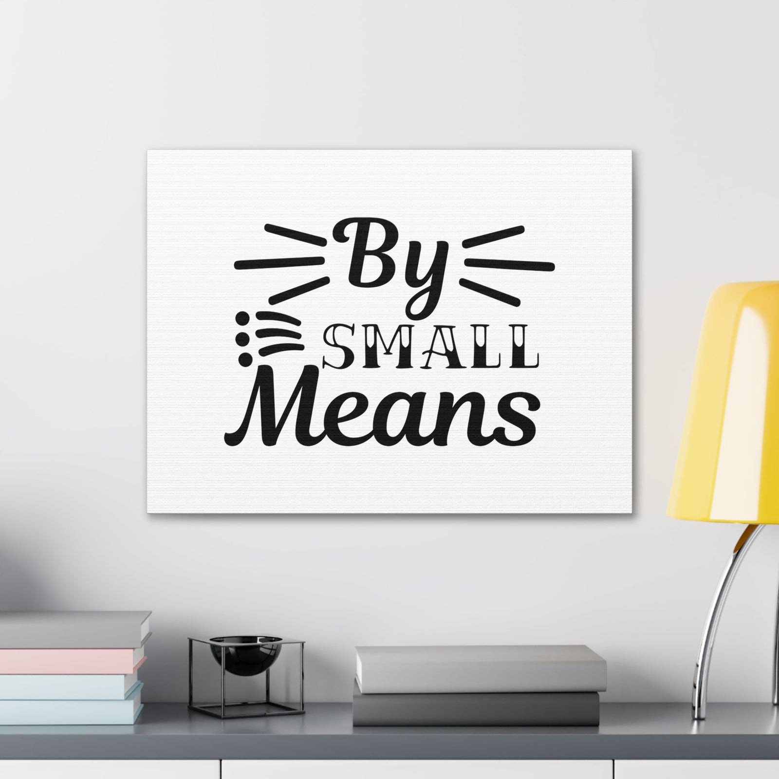 Scripture Walls By Small Means Matthew 7:14 Christian Wall Art Bible Verse Print Ready to Hang Unframed-Express Your Love Gifts