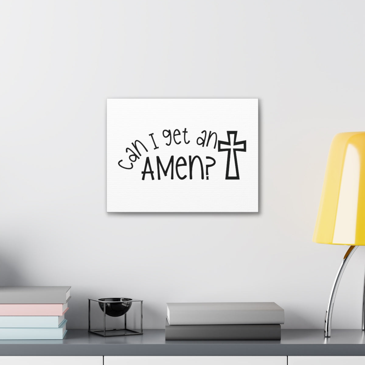Scripture Walls Can I get An Amen Romans 9:5 Christian Wall Art Print Ready to Hang Unframed-Express Your Love Gifts