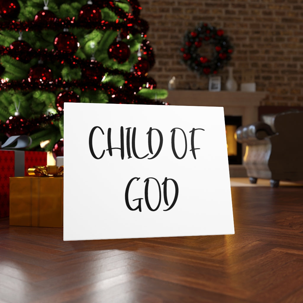 Scripture Walls Child Of God Bible Verse Canvas Christian Wall Art Ready to Hang Unframed-Express Your Love Gifts
