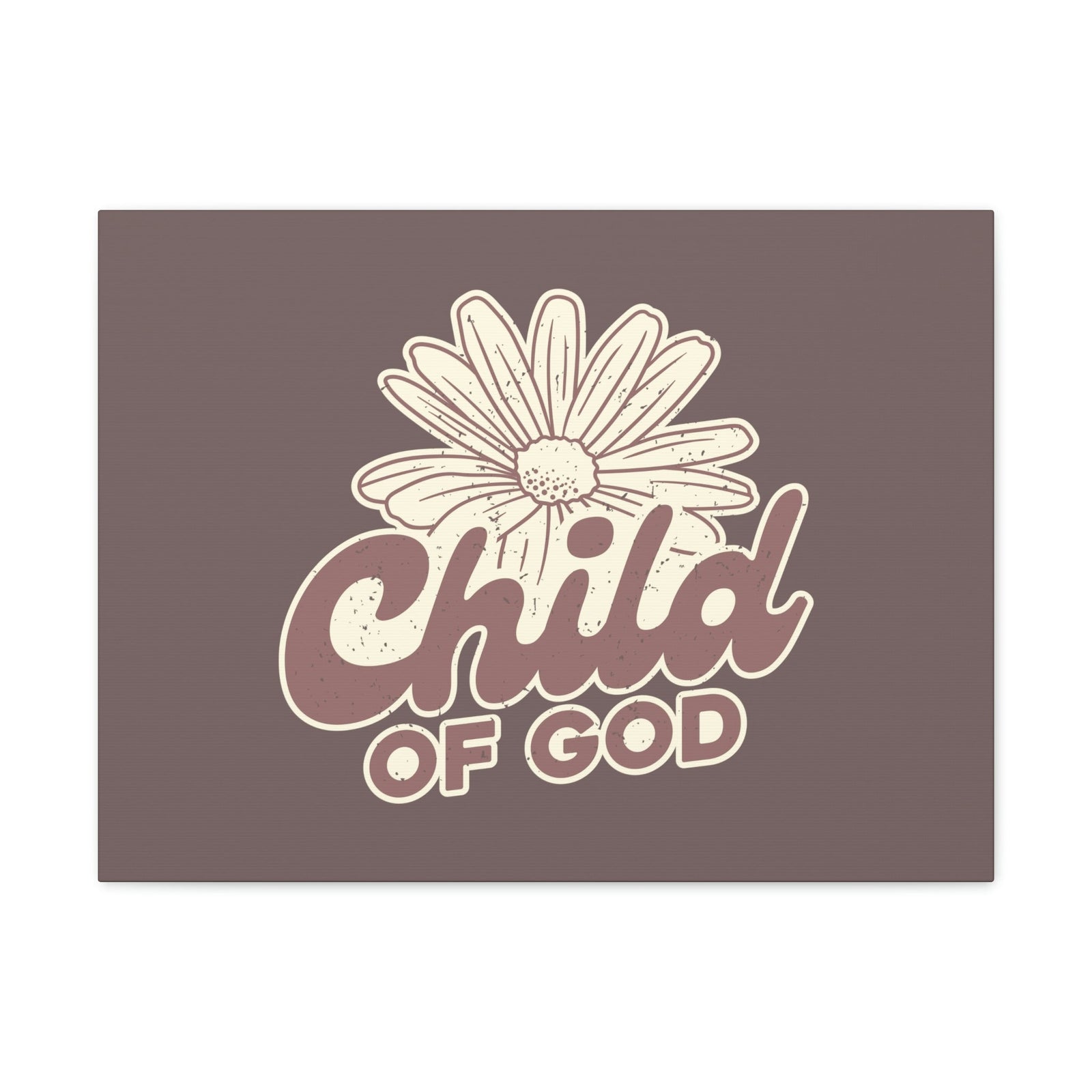 Scripture Walls Child of God John 1:12 White Flower Christian Wall Art Bible Verse Print Ready to Hang Unframed-Express Your Love Gifts