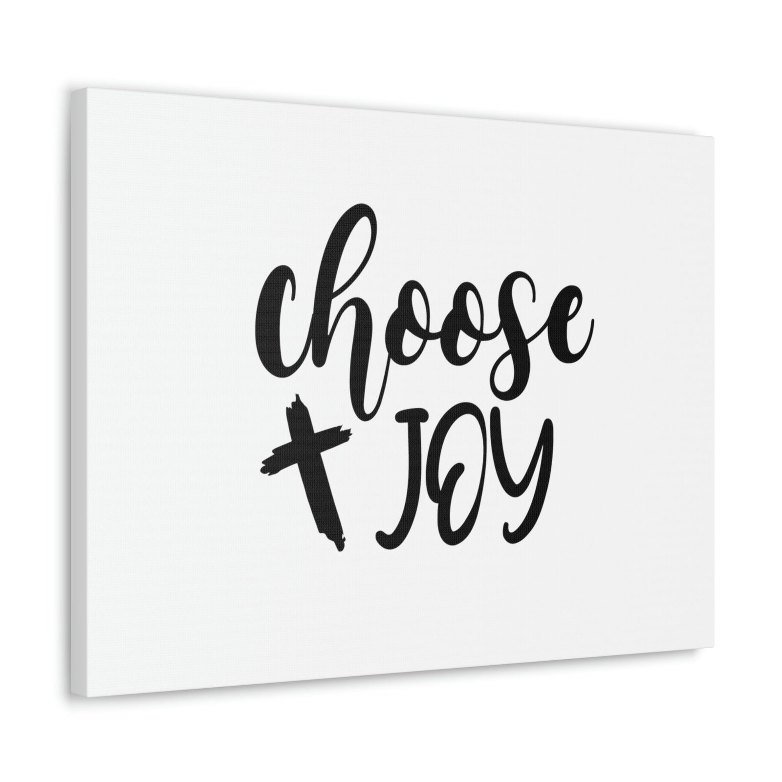 Scripture Walls Choose Joy Philippians 4:4 Cross White Christian Wall Art Bible Verse Print Ready to Hang Unframed-Express Your Love Gifts